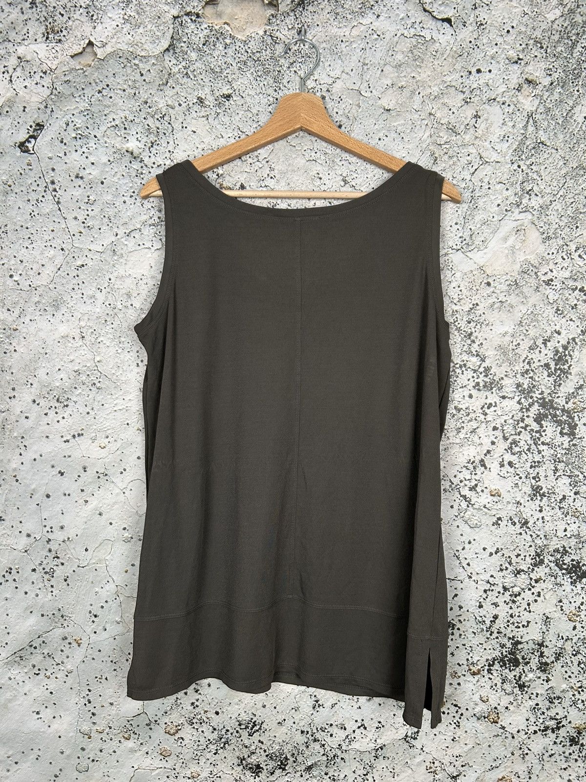 Iceberg Vintage Iceberg Grey Tank Top Blouses Designer Archive Size XXL / US 16-18 / IT 52-54 - 3 Thumbnail