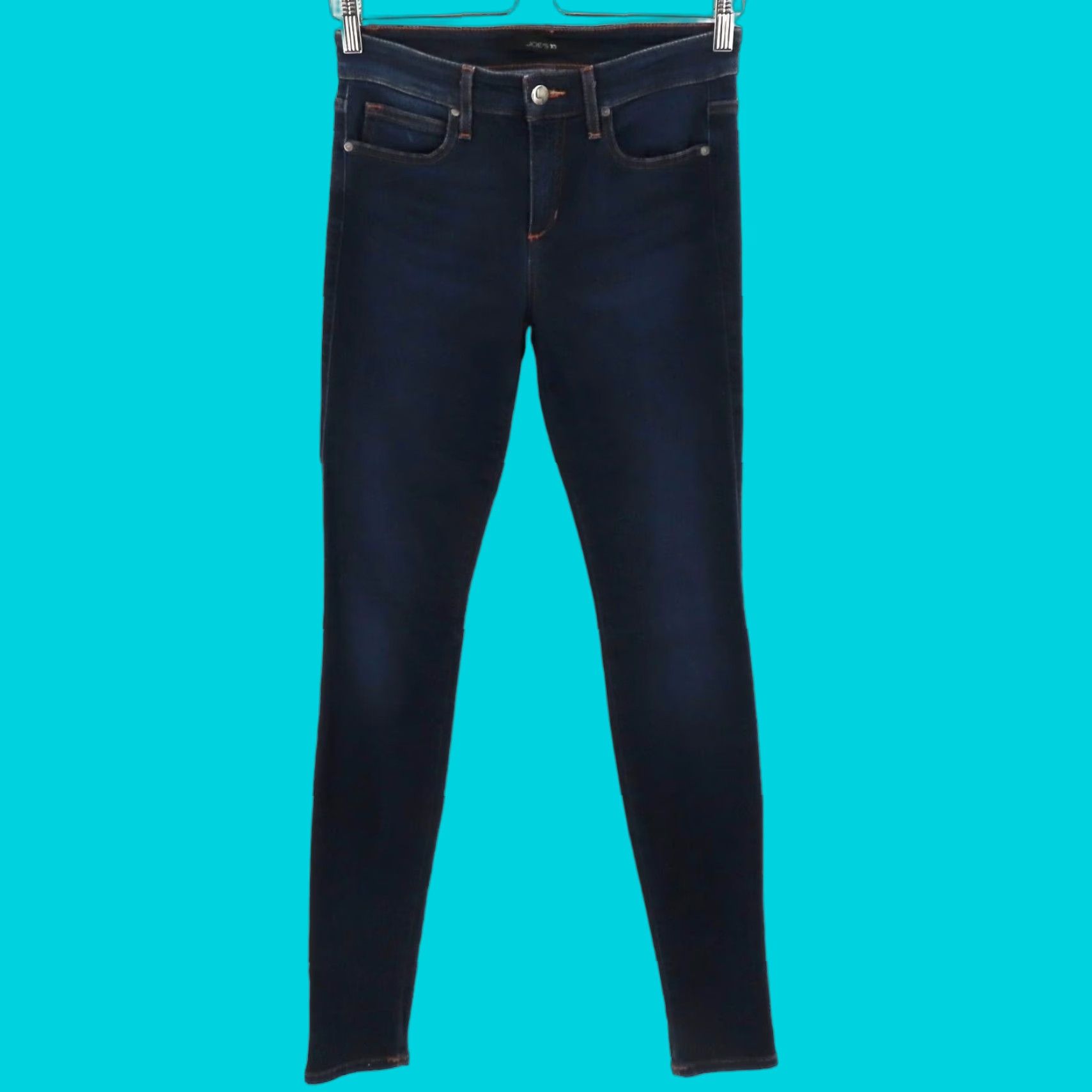 Vintage Joe's Jeans Womens The Skinny Yasmin Wash Jeans 26 Blue Denim Cotton Blend 5-Pocket Size 26" / US 2 / IT 38 - 1 Thumbnail