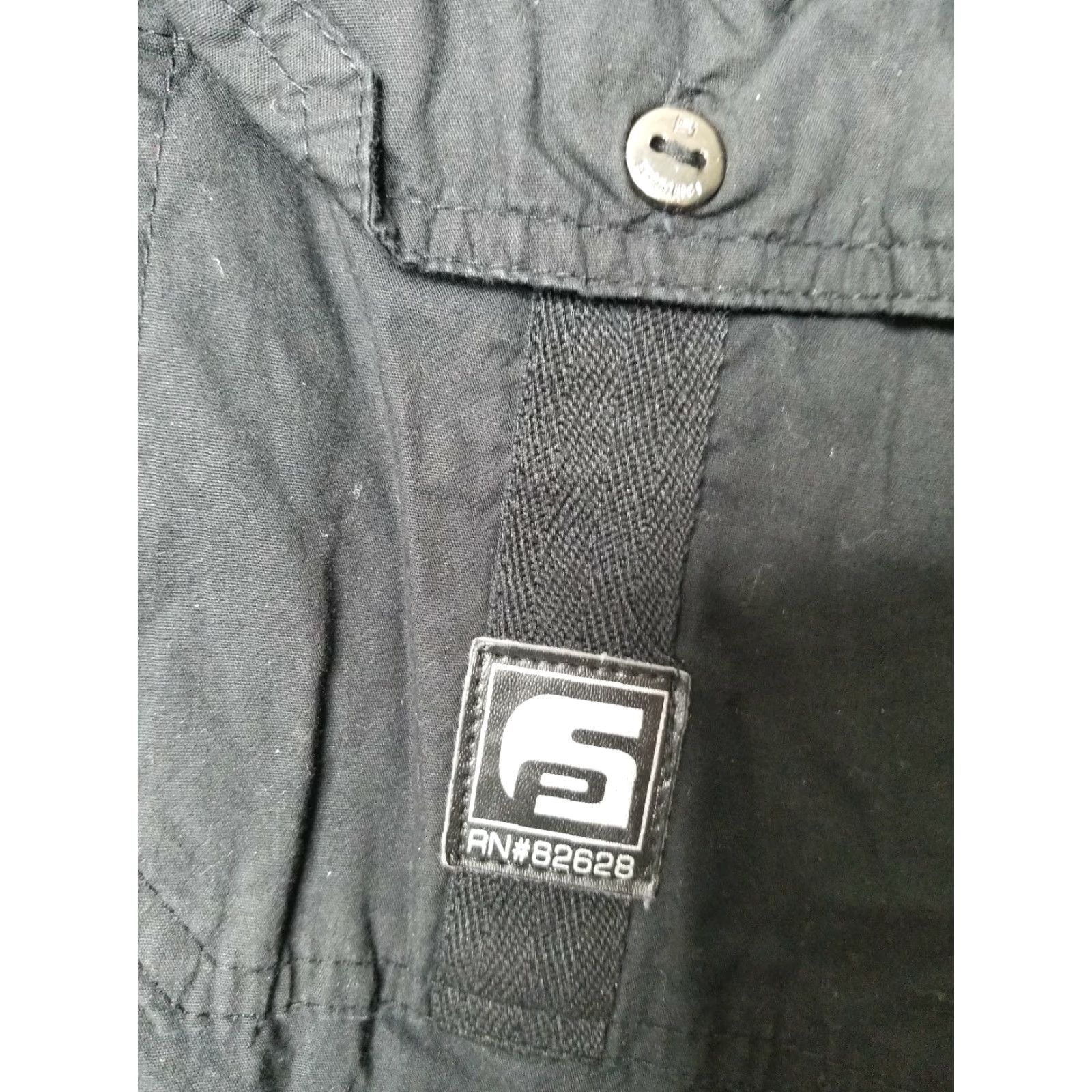 Southpole South Pole Shirt Men’s Large Black Volt Reflective Button-Up Long Sleeve Casual Shirt Size US L / EU 52-54 / 3 - 2 Thumbnail