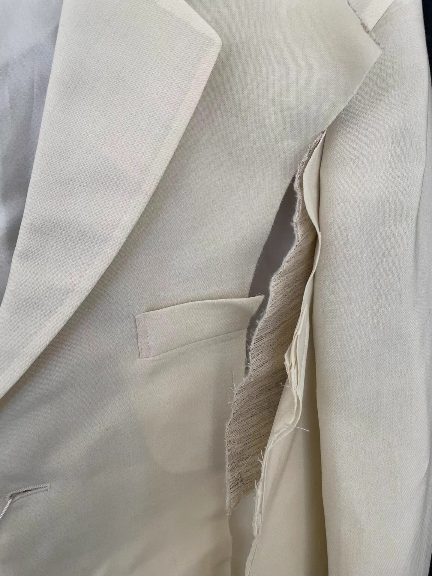 Maison Margiela Maison Margiela 21ss Cut Suit Size 40R - 6 Thumbnail