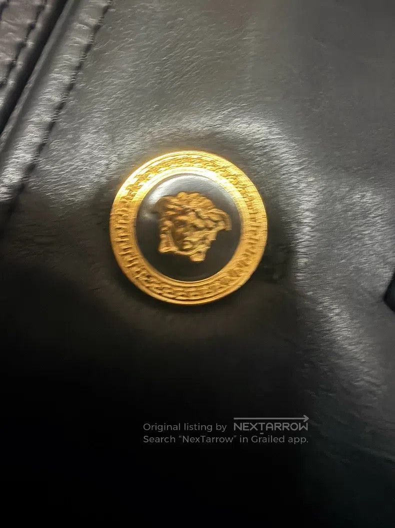 Versace Versace Leather jacket top Size US XS / EU 42 / 0 - 3 Thumbnail