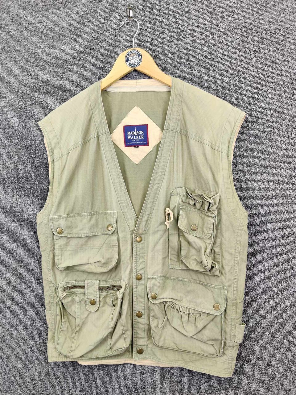 Japanese Brand Madison Walker Tactical Mutltipocket Vest Size US L / EU 52-54 / 3 - 2 Thumbnail
