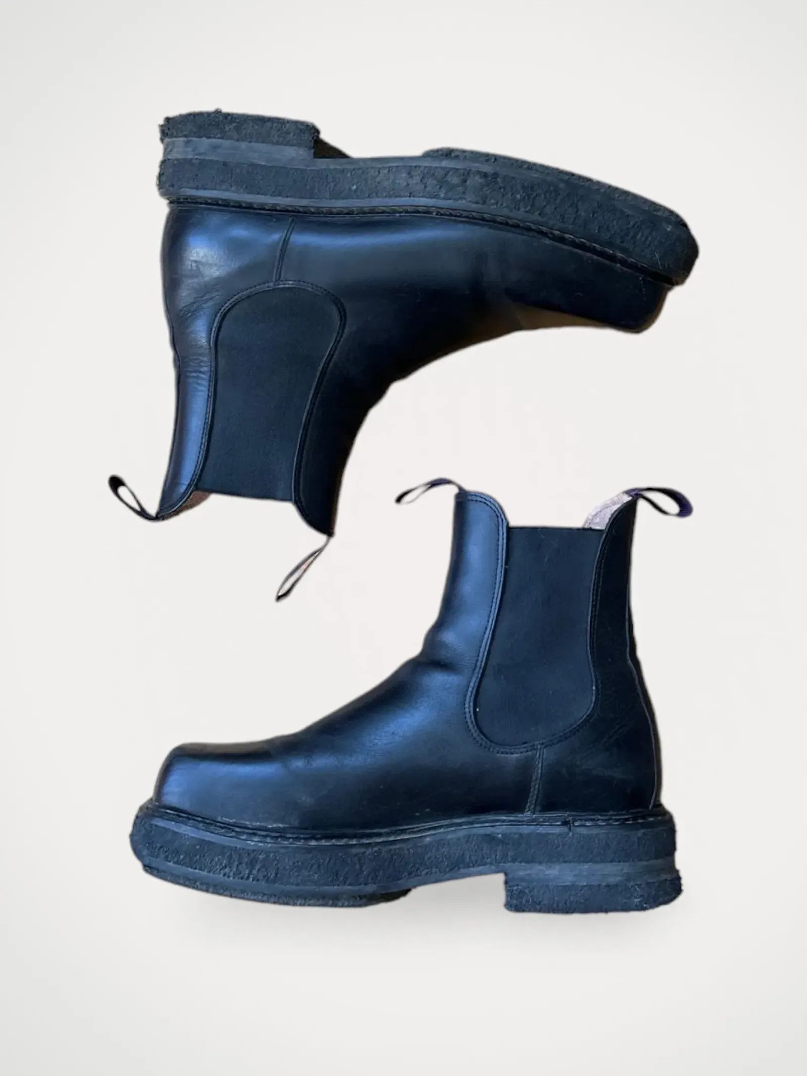 eytys black ortega chelsea boots