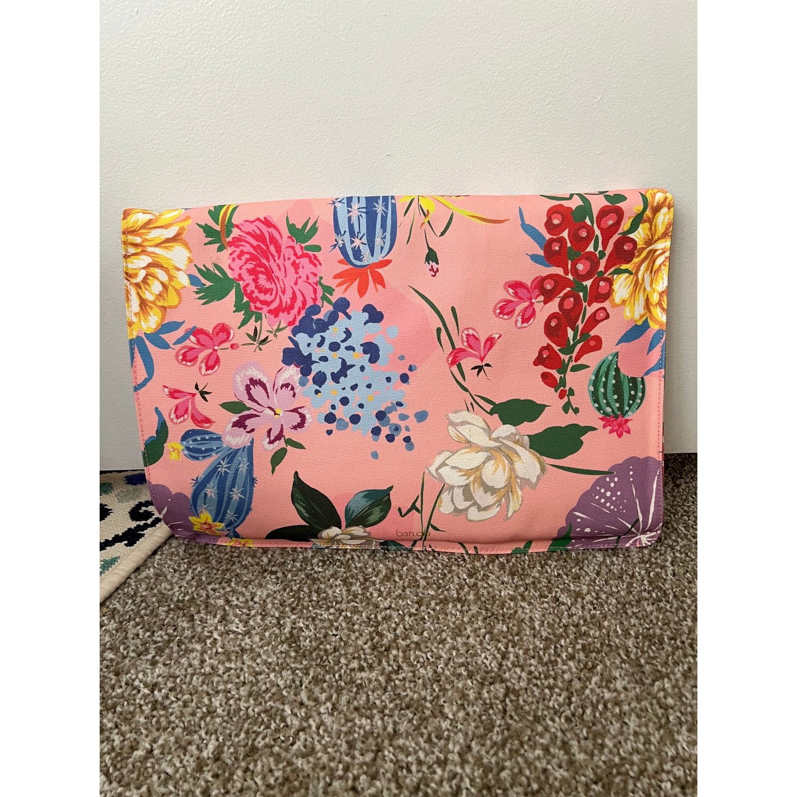 Other Ban.do Garden Party Logged On Laptop Sleeve Pink Floral Size ONE SIZE - 3 Thumbnail