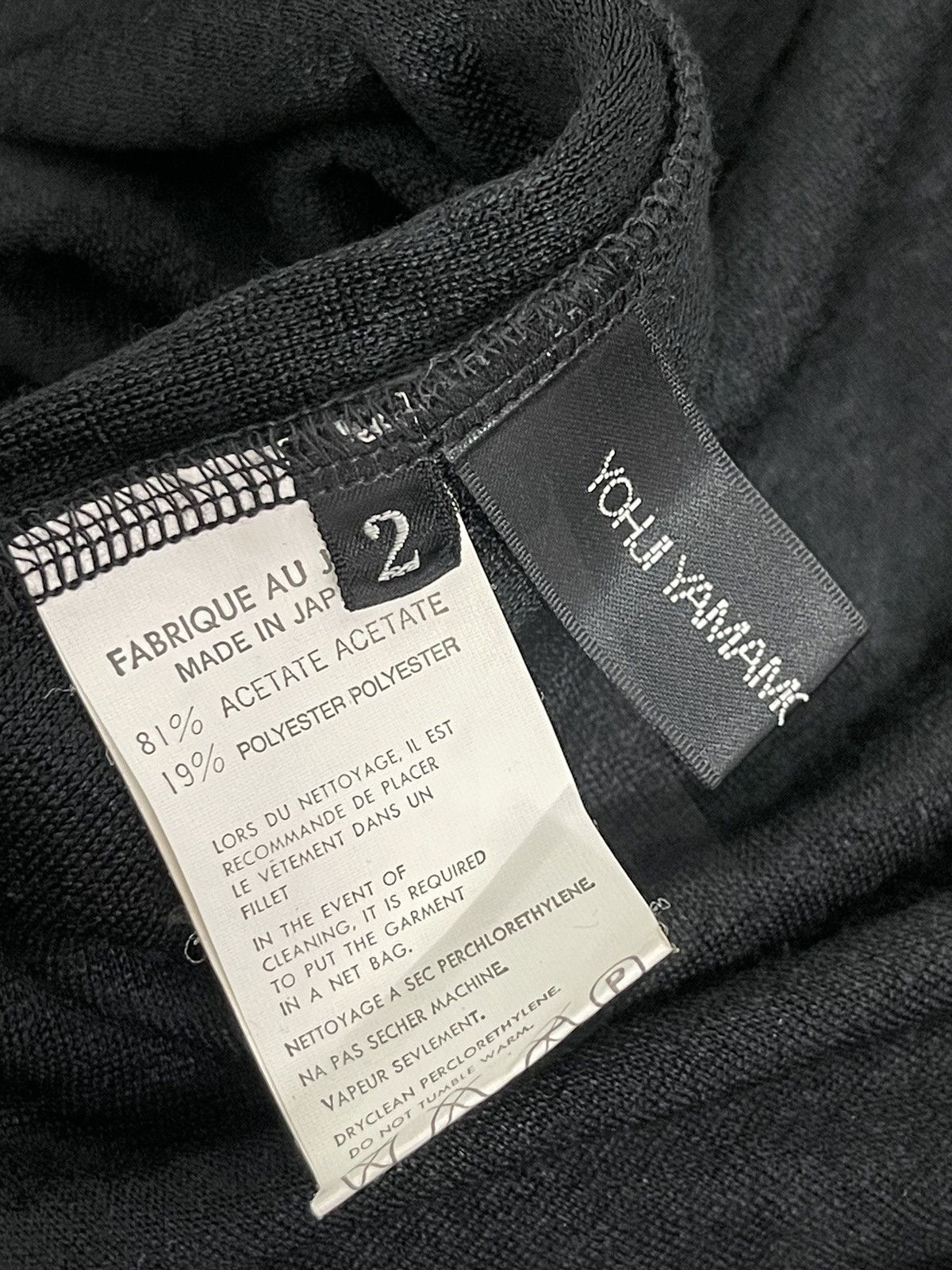 Yohji Yamamoto Yohji Yamamoto Slim Stretch Robe 5🟩9 Size US S / EU 44-46 / 1 - 11 Thumbnail