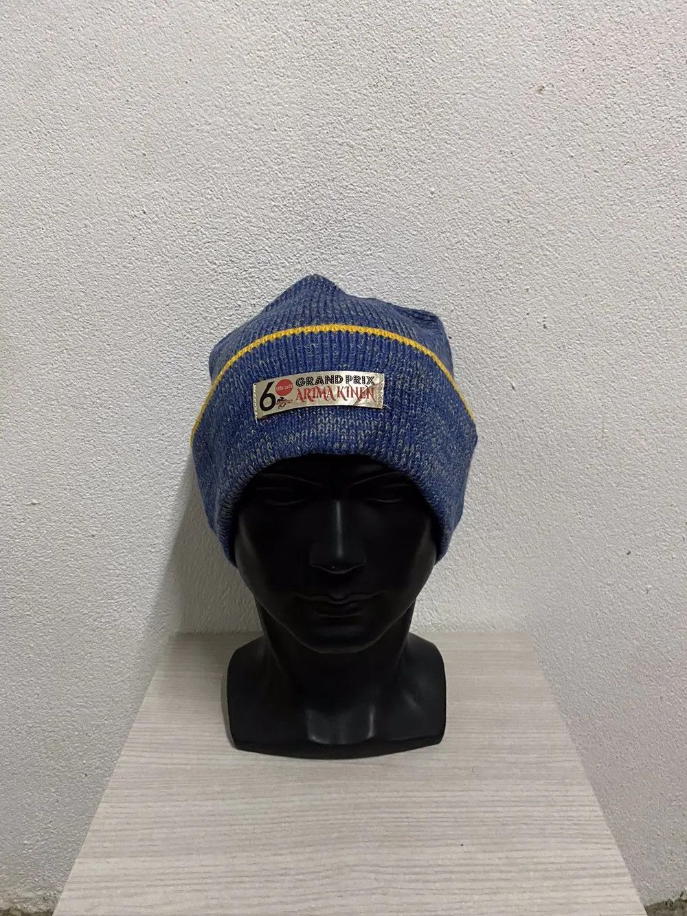 Japanese Brand × Vintage Arima Kinen Plain Beanie Hat Size ONE SIZE - 2 Thumbnail