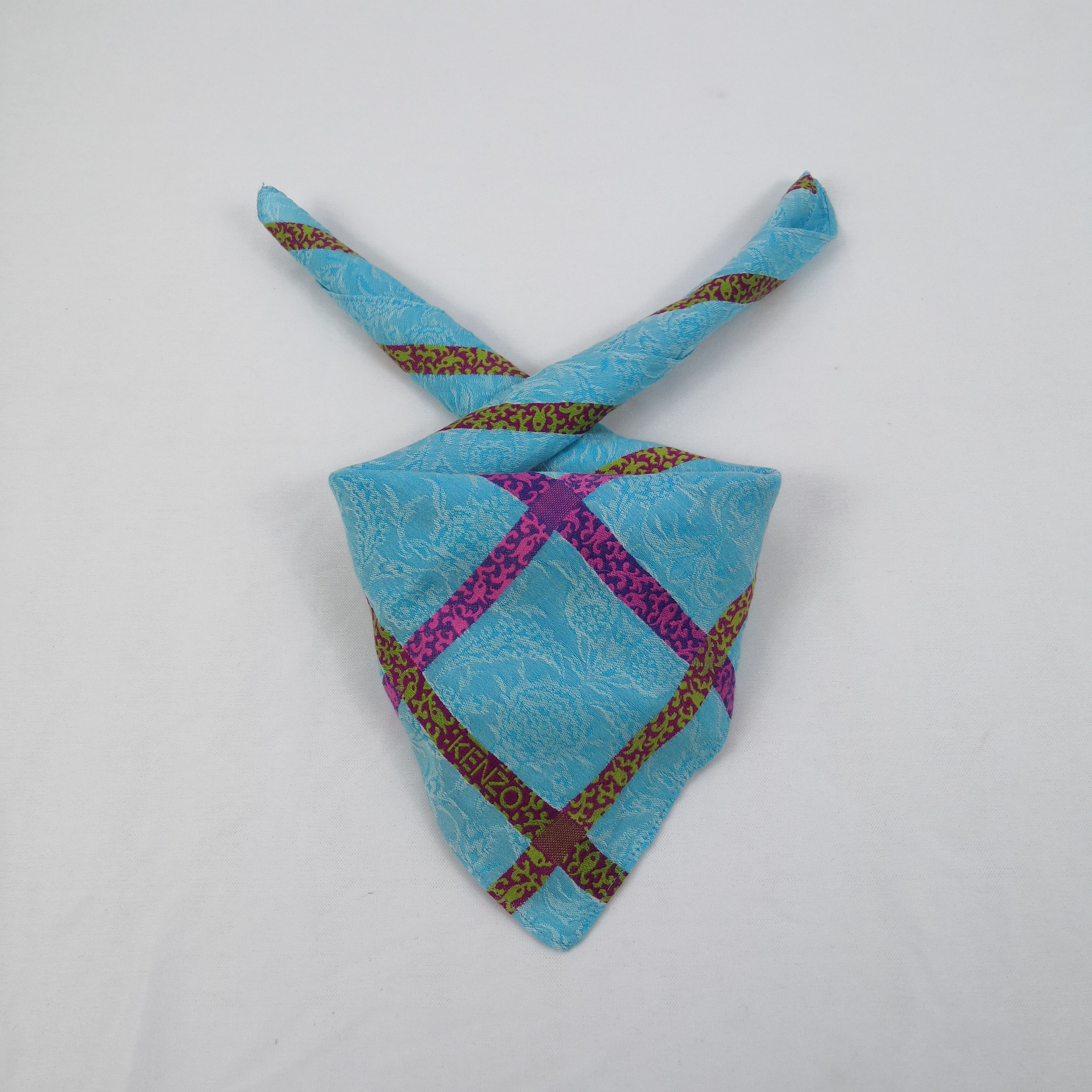 Kenzo Vintage Kenzo Handkerchief Neckerchief Bandana - AC71922 Size ONE SIZE - 1 Thumbnail