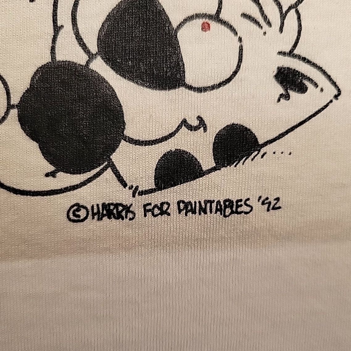 Vintage VTG Cats Shirt Men L 90s Cats Hearts Made In USA Single Stitch Harris Paintables Shirt Mens White Graphic Print Cat Hearts 90s Vintage Gift Size US L / EU 52-54 / 3 - 5 Thumbnail