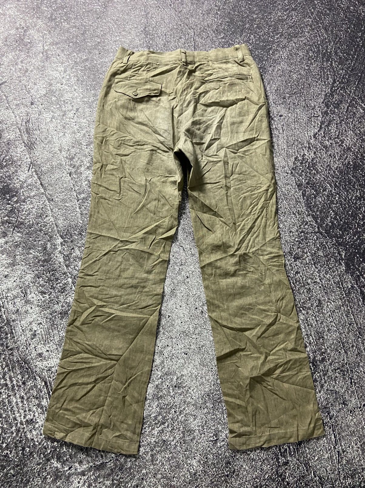 Tornado Mart Tornado mart linen flared pants Size US 28 / EU 44 - 5 Thumbnail