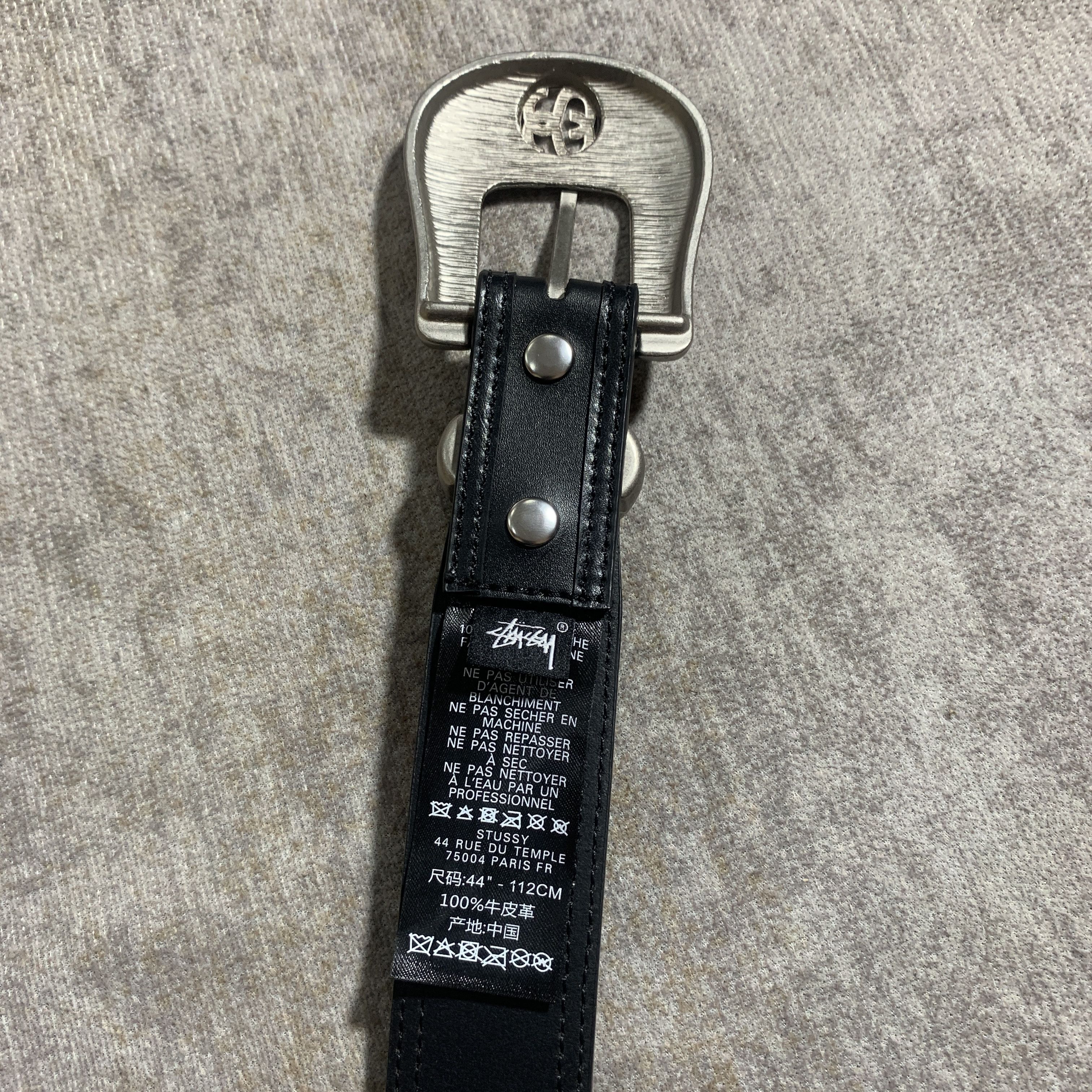 Stussy STUSSY SS LINK COWBOY BELT Size ONE SIZE - 3 Thumbnail