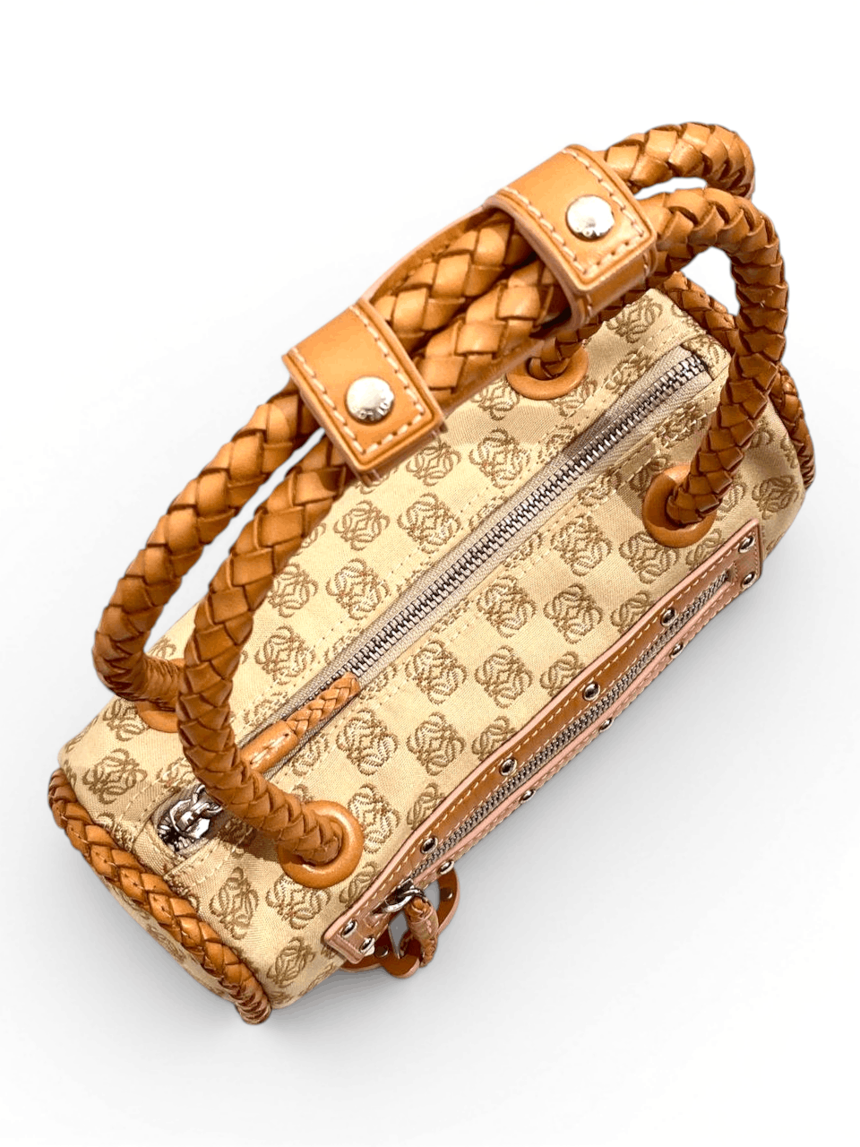 Loewe LOEWE Anagram Logo Monogram Leather Baguette Hand Bag Size ONE SIZE - 10 Thumbnail