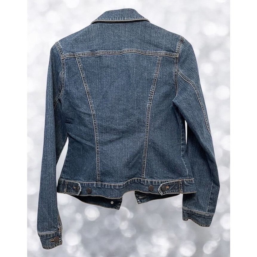 Other New York & Company Women's Blue Denim Jean Jacket Size 4 Size S / US 4 / IT 40 - 2 Thumbnail
