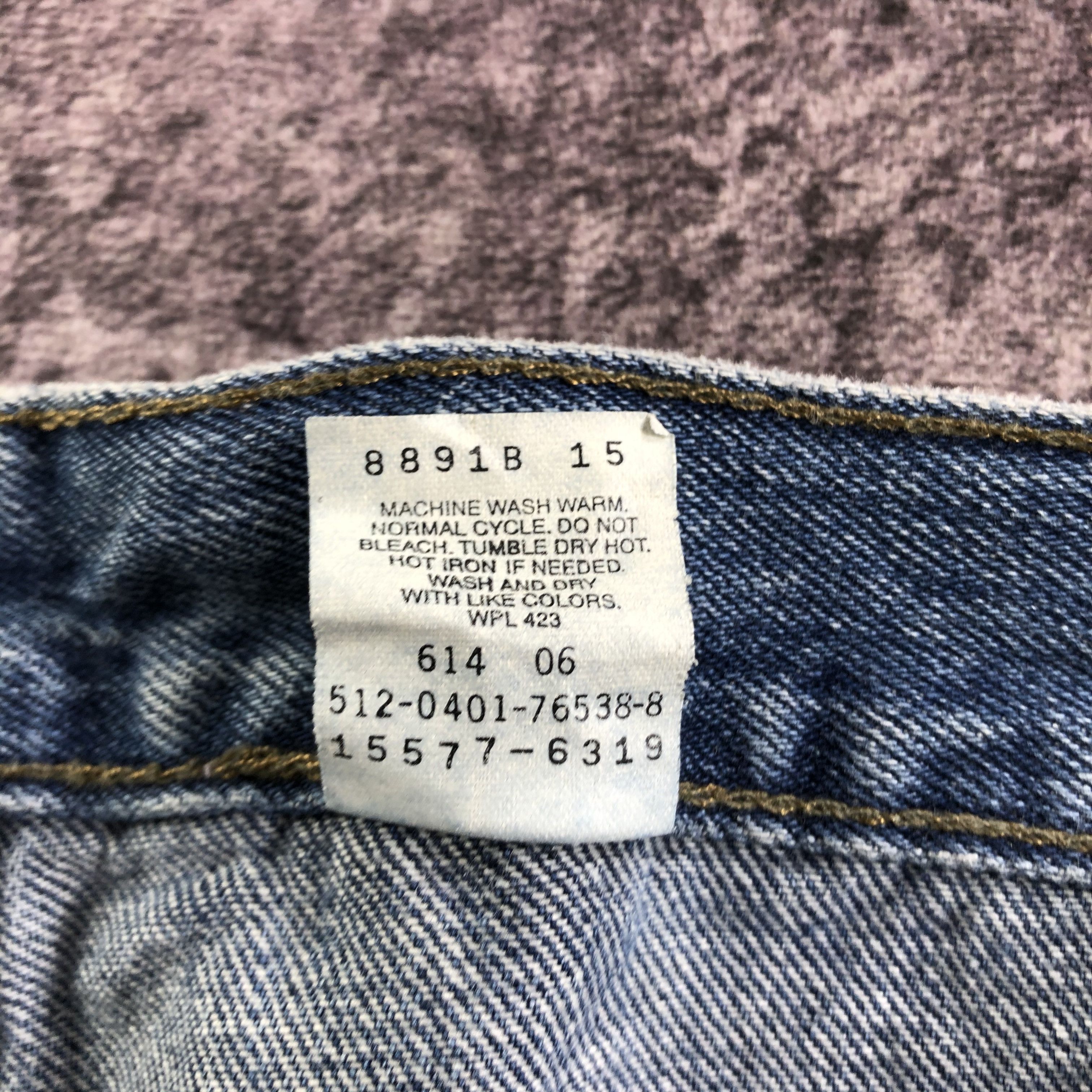Levi's × Vintage Vintage 90s Blue Wash Levis 577 Jeans-JM3455 Size US 32 / EU 48 - 11 Thumbnail