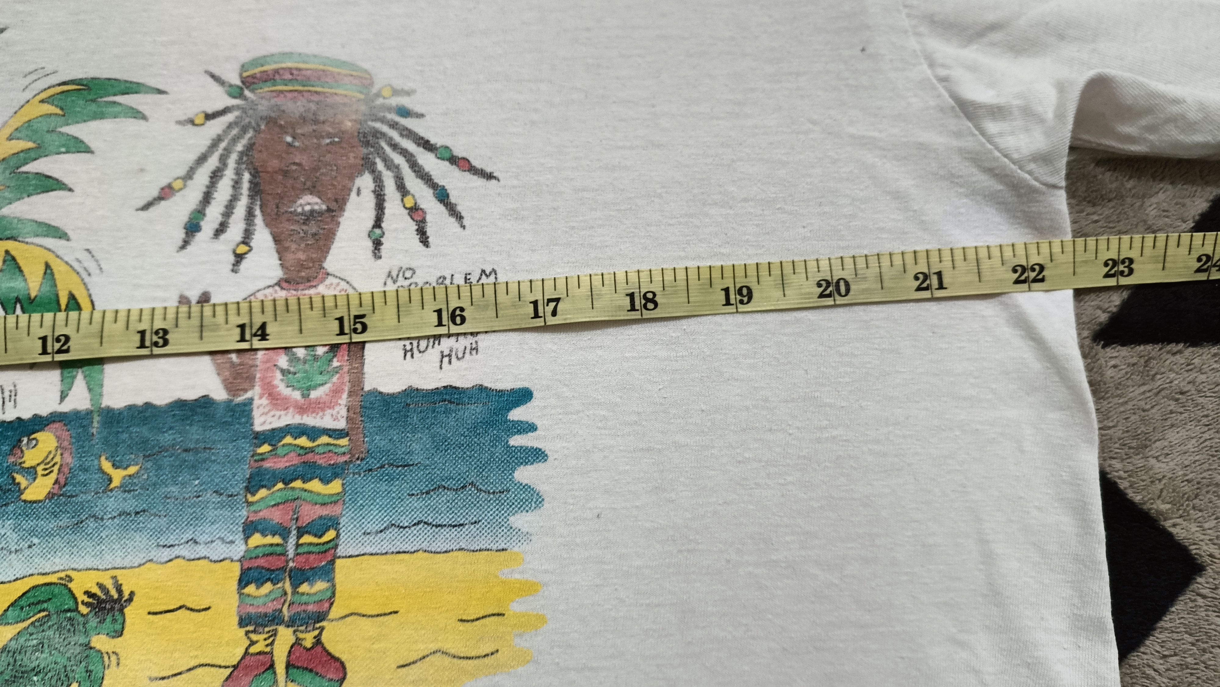 Band Tees 🔥🔥 Rare Vintage Beavis and Butt-Head Bahamas Rasta Tee Size US L / EU 52-54 / 3 - 7 Thumbnail