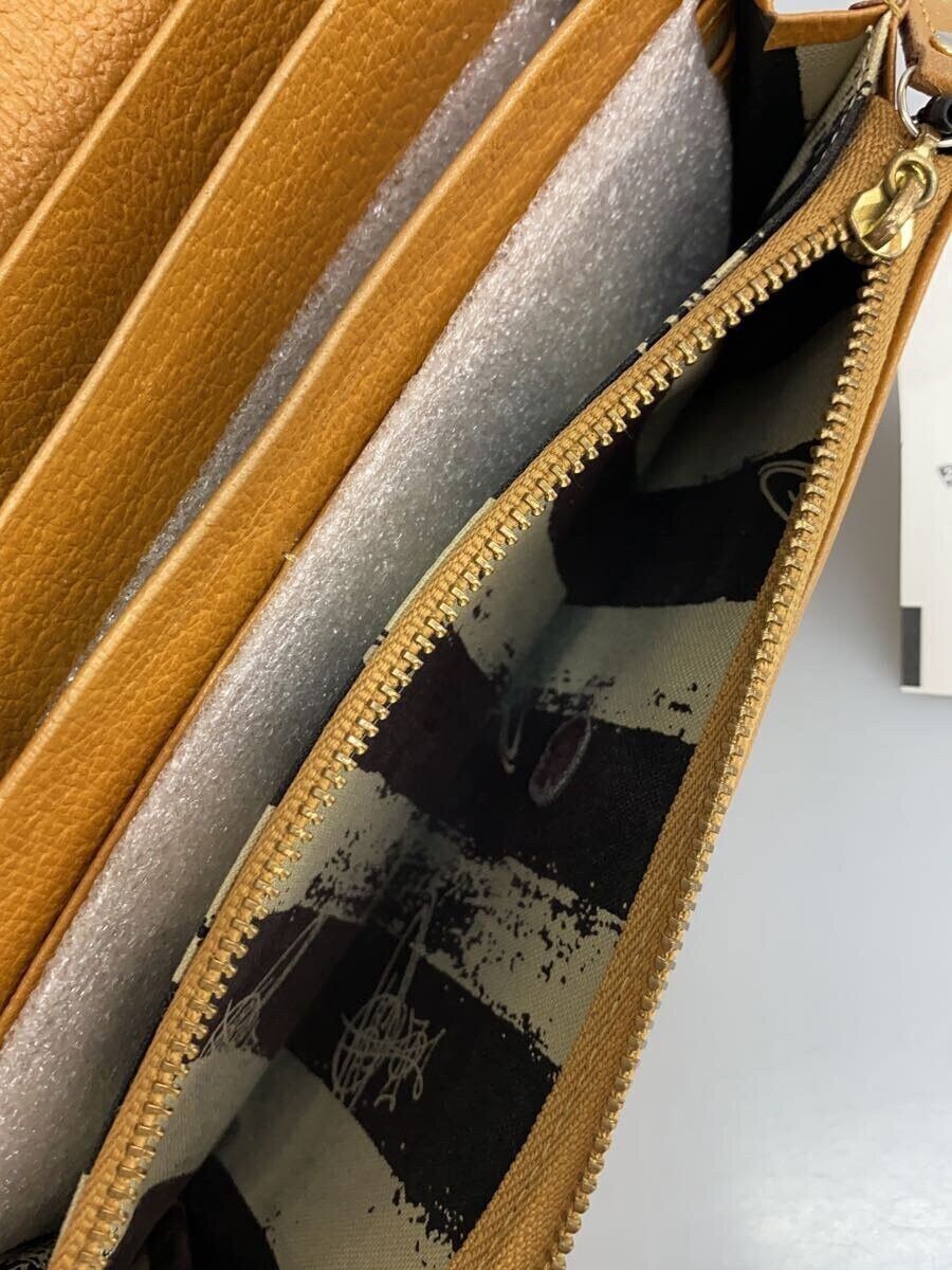 Vivienne Westwood Vivienne Westwood Plain Lthr Long Wallet Camel Size ONE SIZE - 5 Thumbnail