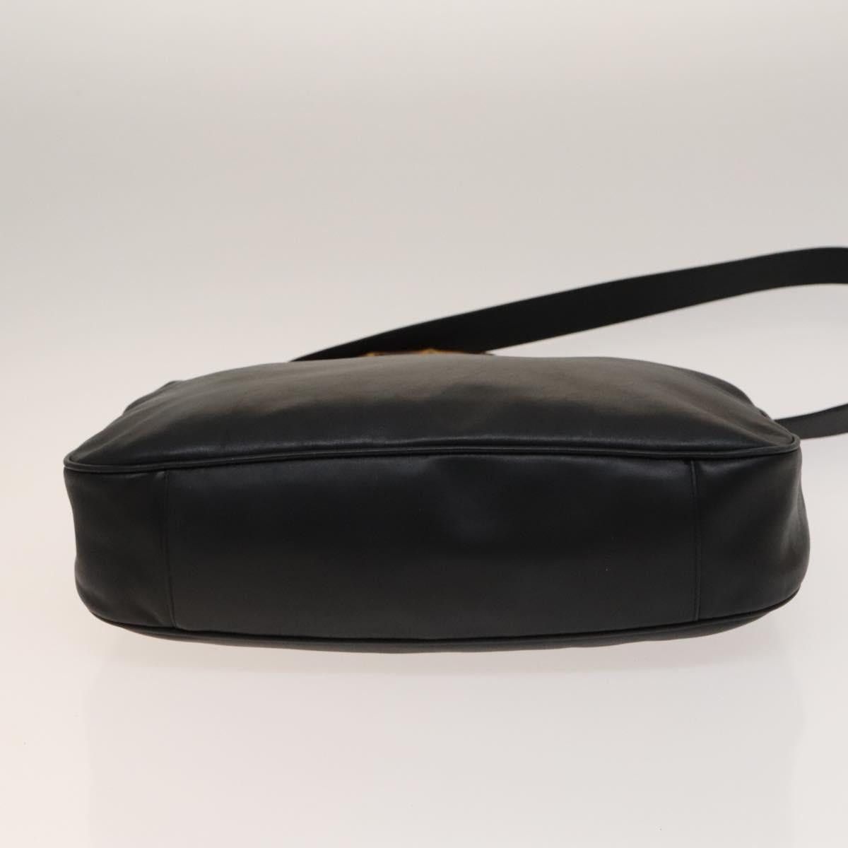 Gucci GUCCI Bamboo Hand Bag Leather Black Gold 001 1781 1577 0 Size ONE SIZE - 11 Thumbnail