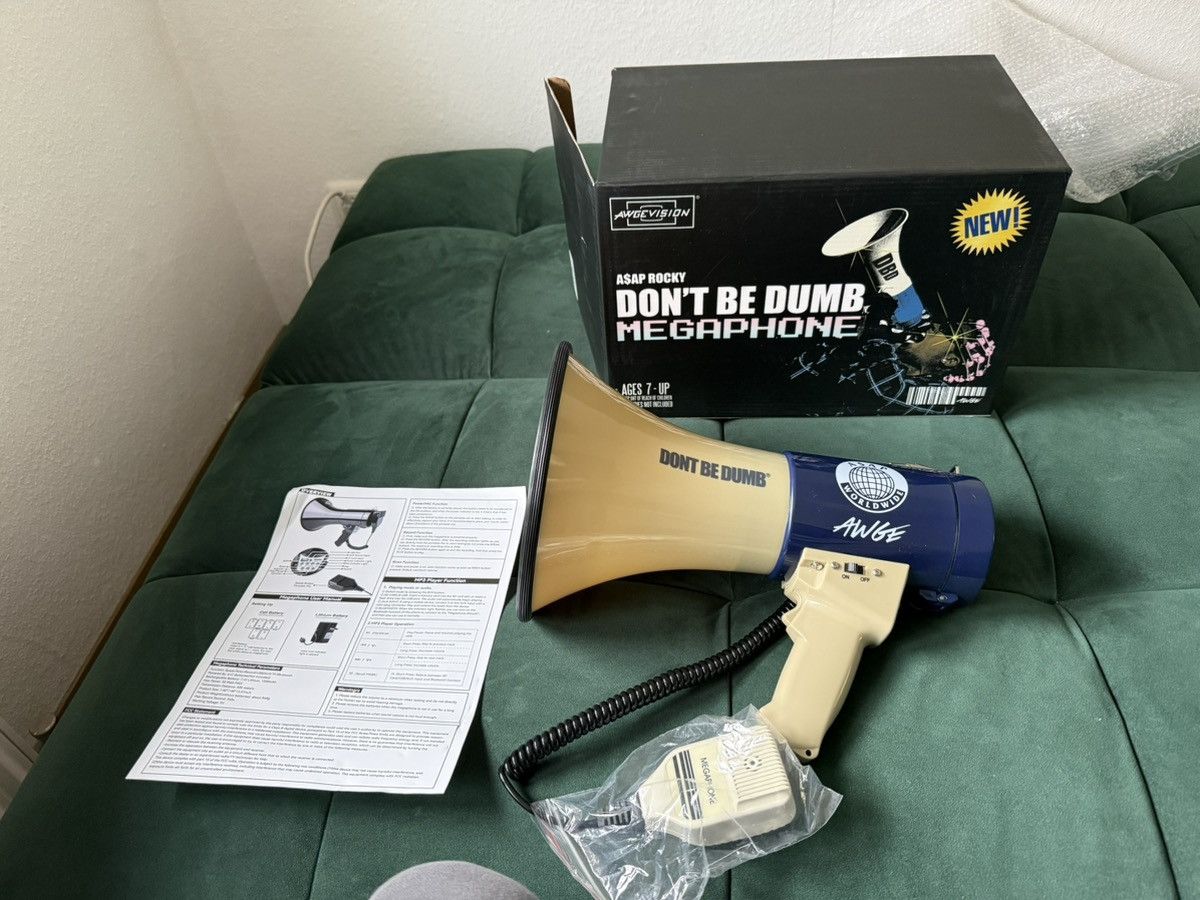 AWGE DON'T BE DUMB MEGAPHONE Size ONE SIZE - 1 Thumbnail