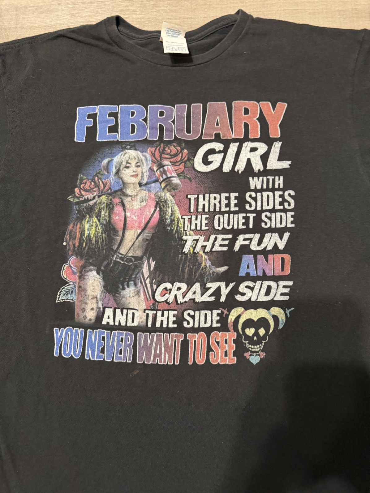 DC Comics Vintage Harley Quinn Tee Size US L / EU 52-54 / 3 - 2 Thumbnail