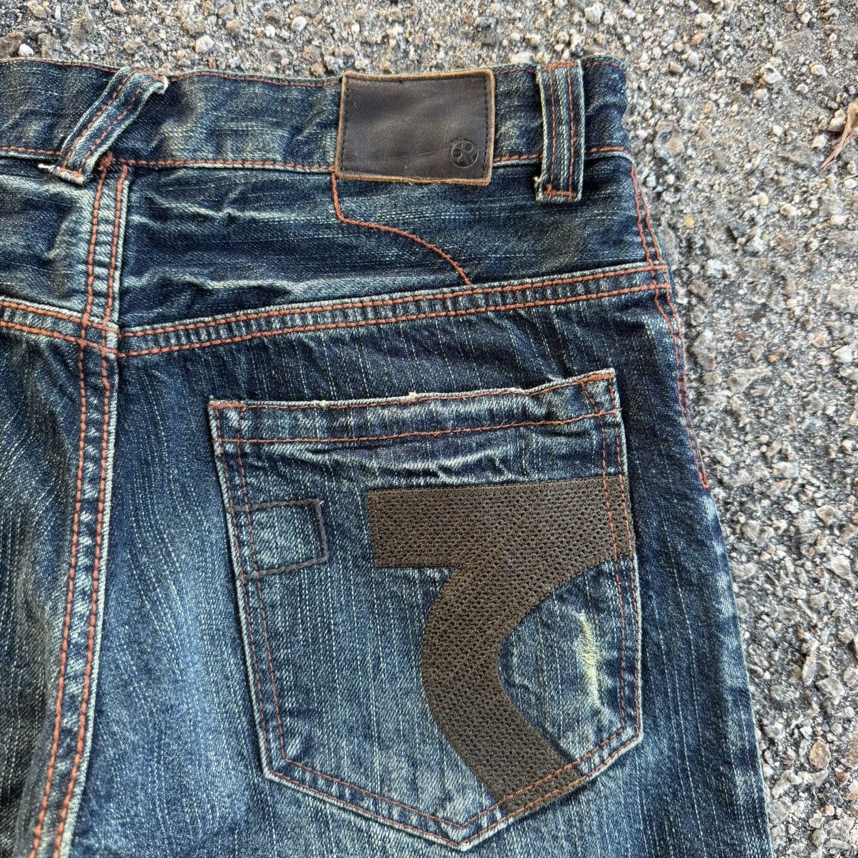 Tete Homme W30 VINTAGE TETE HOMME FLARE DENIM JEAN PANTS Size US 30 / EU 46 - 11 Thumbnail