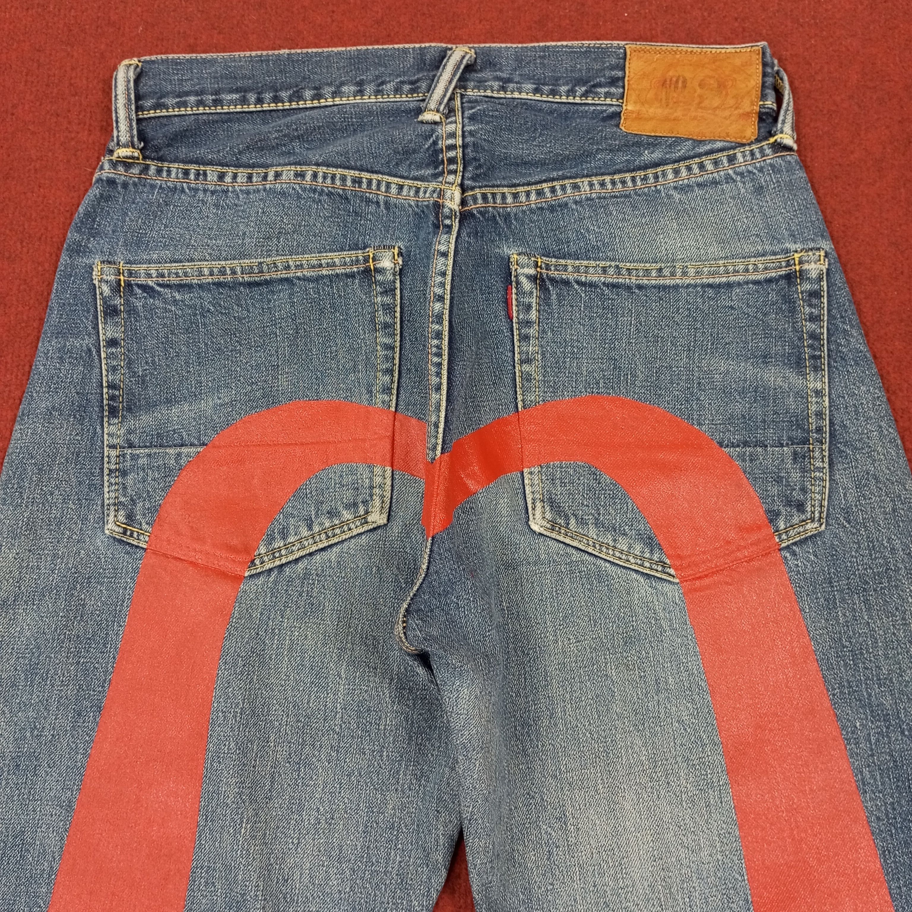 Evisu Evisu Japanese Brand Fashion Style Custom Daicock Jeans dp1 Size US 29 - 2 Thumbnail