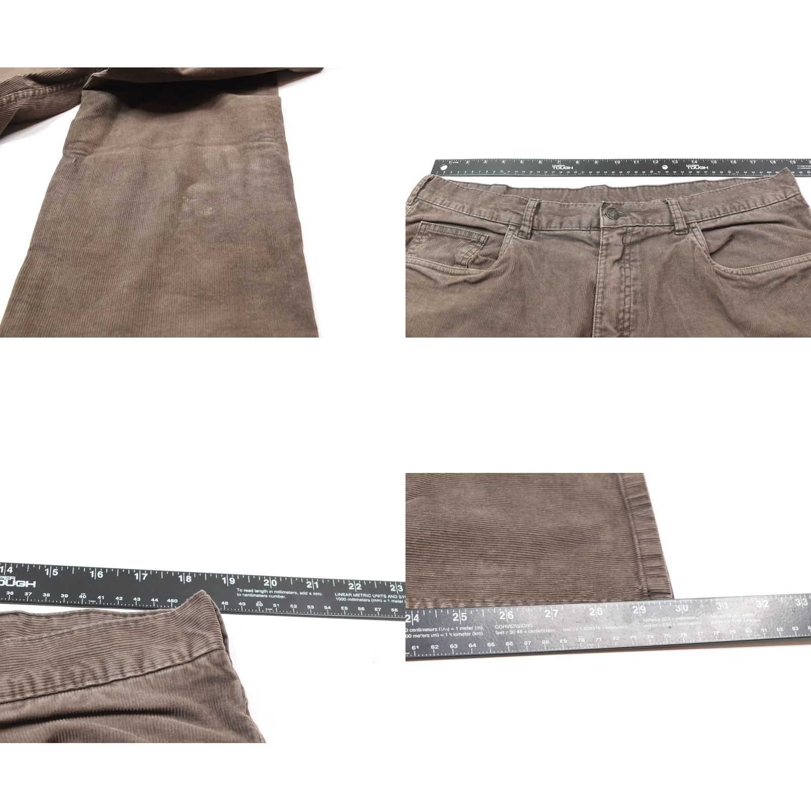 Brooks Brothers Brooks Brothers Red Fleece Corduroy Pants Slim Straight Mens 38x30 Brown Cotton Chino Size US 38 / EU 54 - 8 Thumbnail