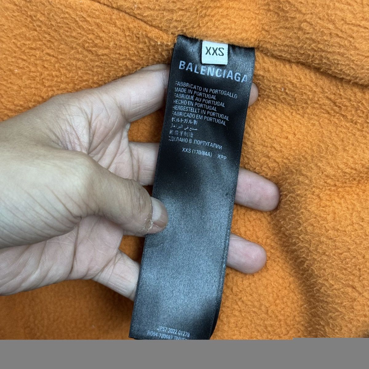 Balenciaga Balenciaga black bomber 23fw damage hooded zipper-DMC99 Size US XXS / EU 40 - 5 Thumbnail