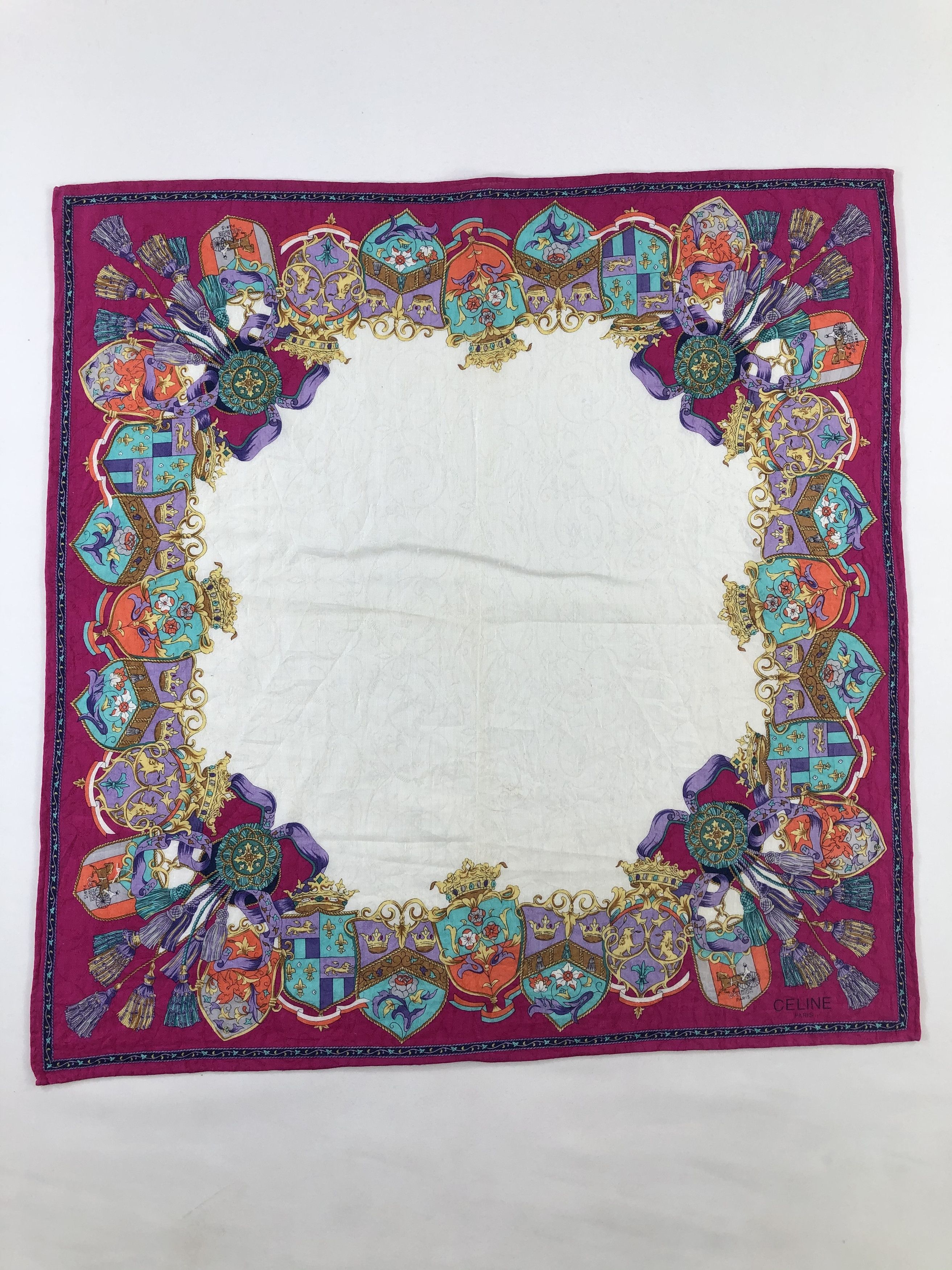 Celine × Vintage Celine Handkerchief / Bandana / Neckerchief / Babushka Size ONE SIZE - 2 Thumbnail