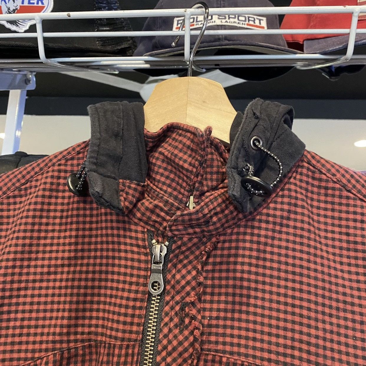 PPFM PPFM Flannel Hoodie Checkered Plaid Shirt Size US M / EU 48-50 / 2 - 6 Thumbnail