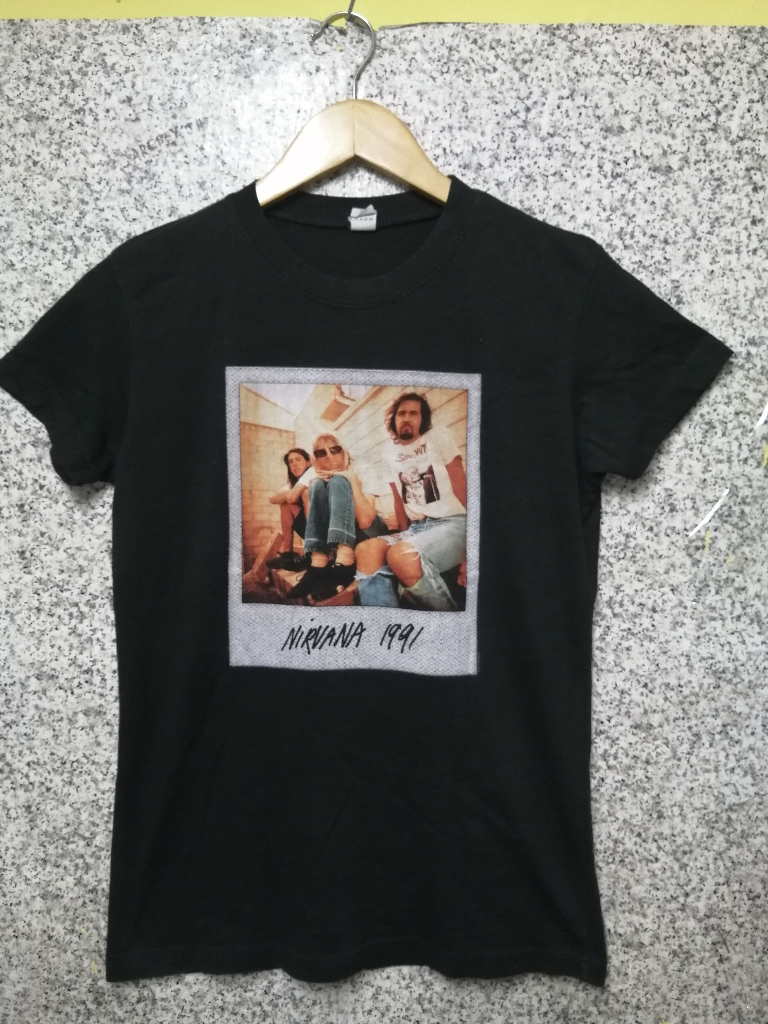 Band Tees × Nirvana × Vintage VINTAGE NIRVANA VERY RARE Size S / US 4 / IT 40 - 1 Thumbnail