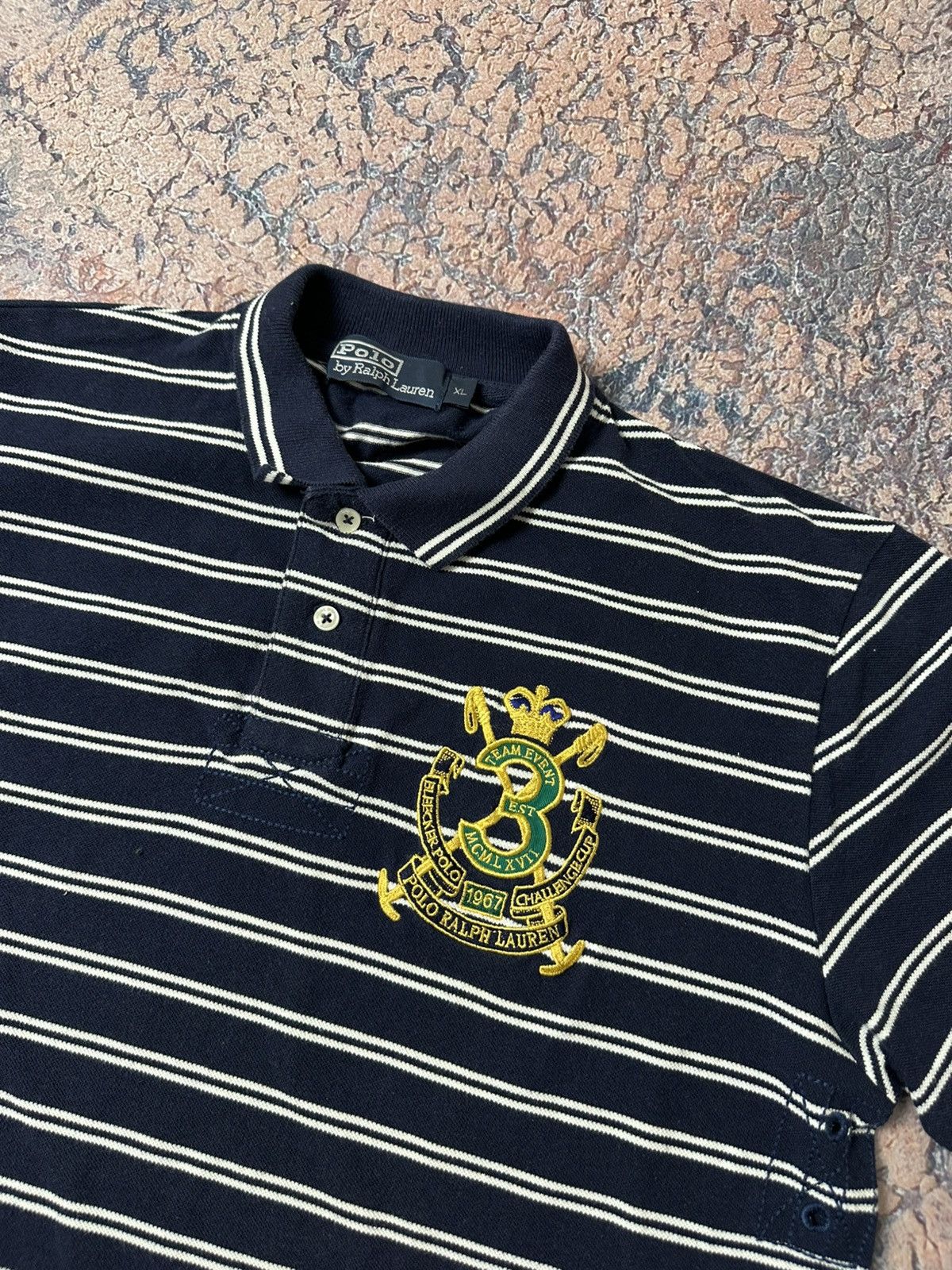 Polo Ralph Lauren Polo Ralph Lauren vintage polo shirt 90s Size US XL / EU 56 / 4 - 2 Thumbnail