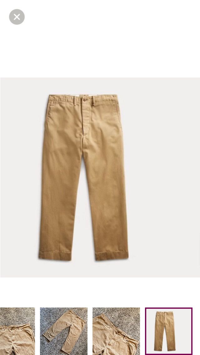 Polo Ralph Lauren Polo by Ralph Lauren Khaki Pants Size 46B/32 Size US 44 / EU 60 - 14 Thumbnail