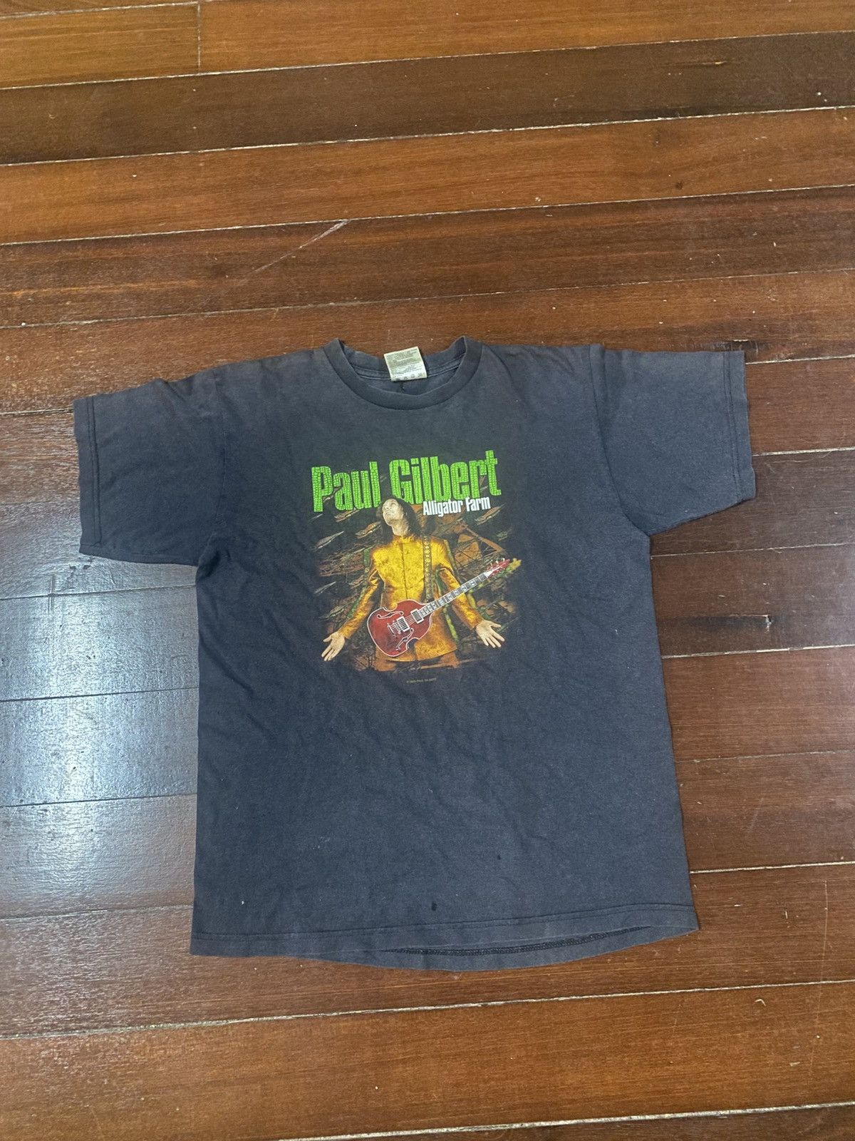 Vintage Rare vintage y2k paul gilbert guitar hard rock heavy metal Size US L / EU 52-54 / 3 - 1 Thumbnail