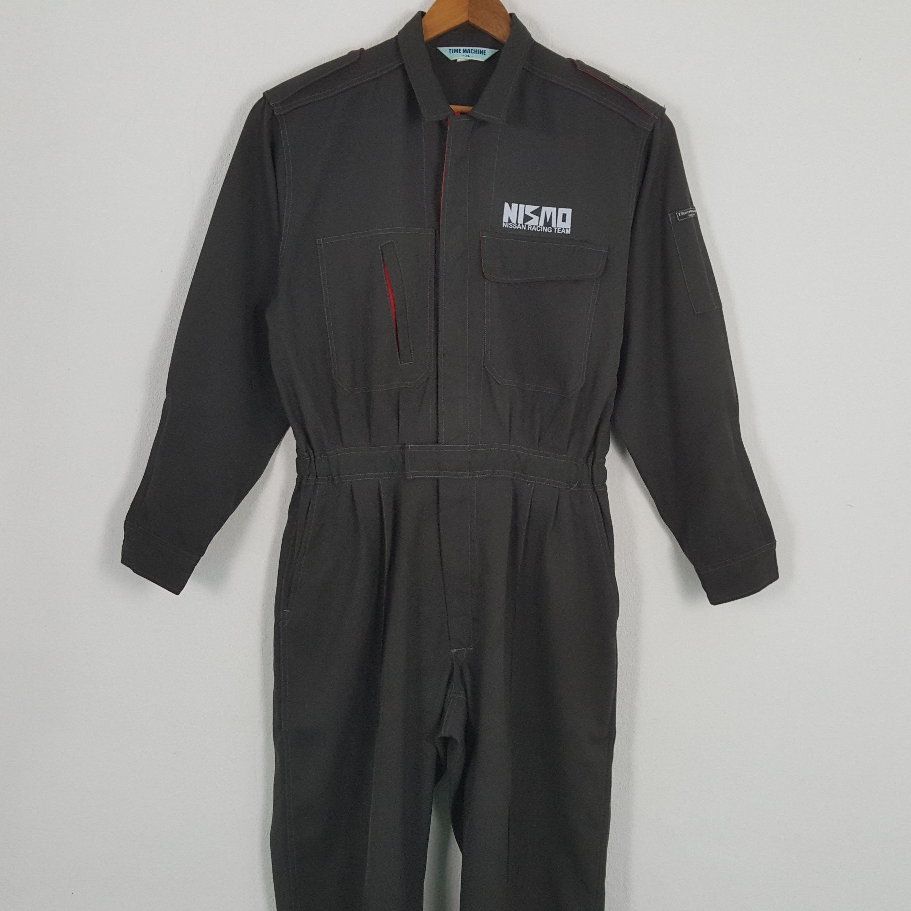 Japanese Brand × Vintage Vintage NISMO NISSAN RACING Japanese Custom Coverall Jacket Size US L / EU 52-54 / 3 - 5 Thumbnail