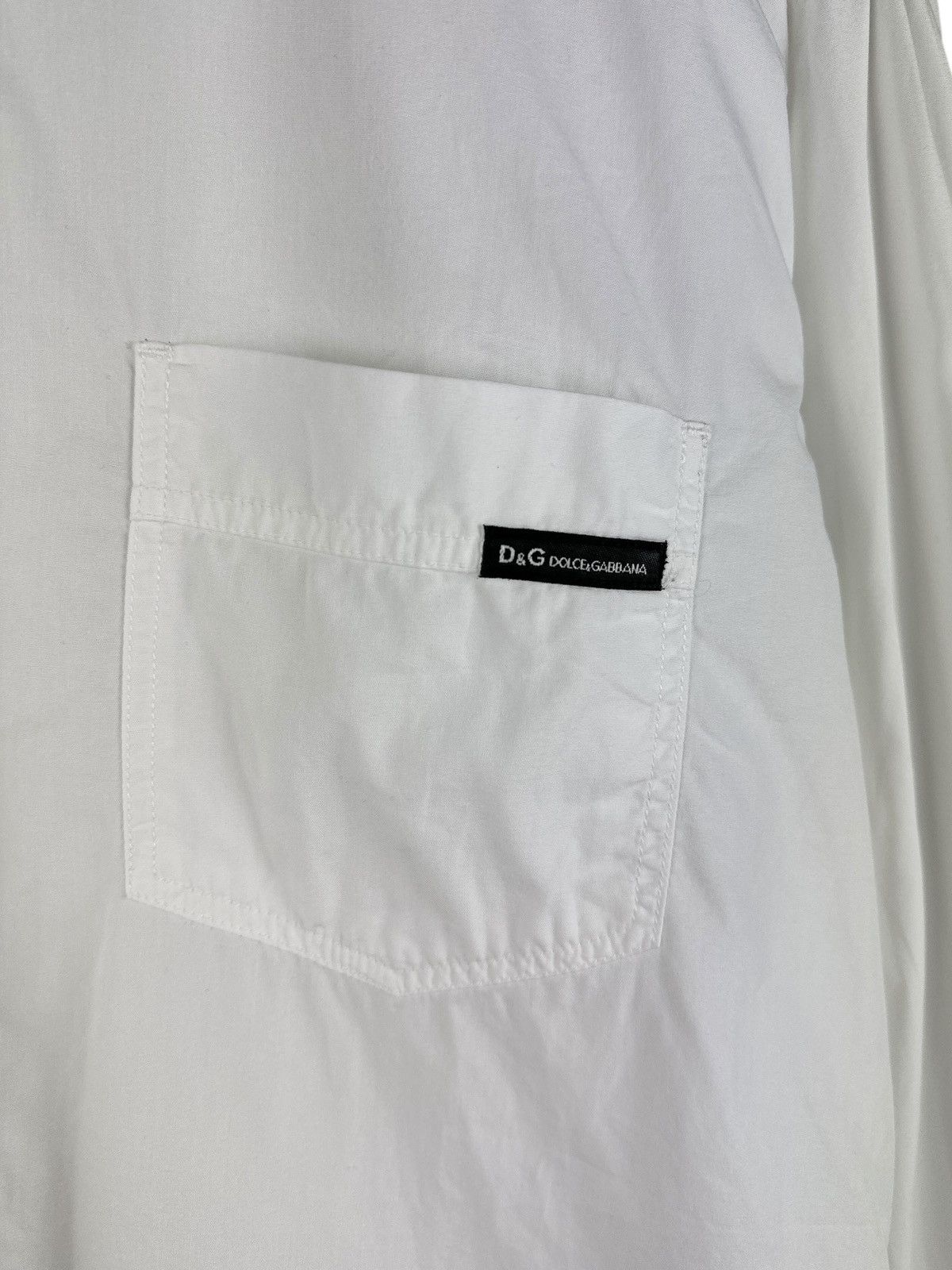 Dolce & Gabbana Vintage Dolce & Gabbana Long Sleeve Shirt White Pocket Size US M / EU 48-50 / 2 - 5 Thumbnail