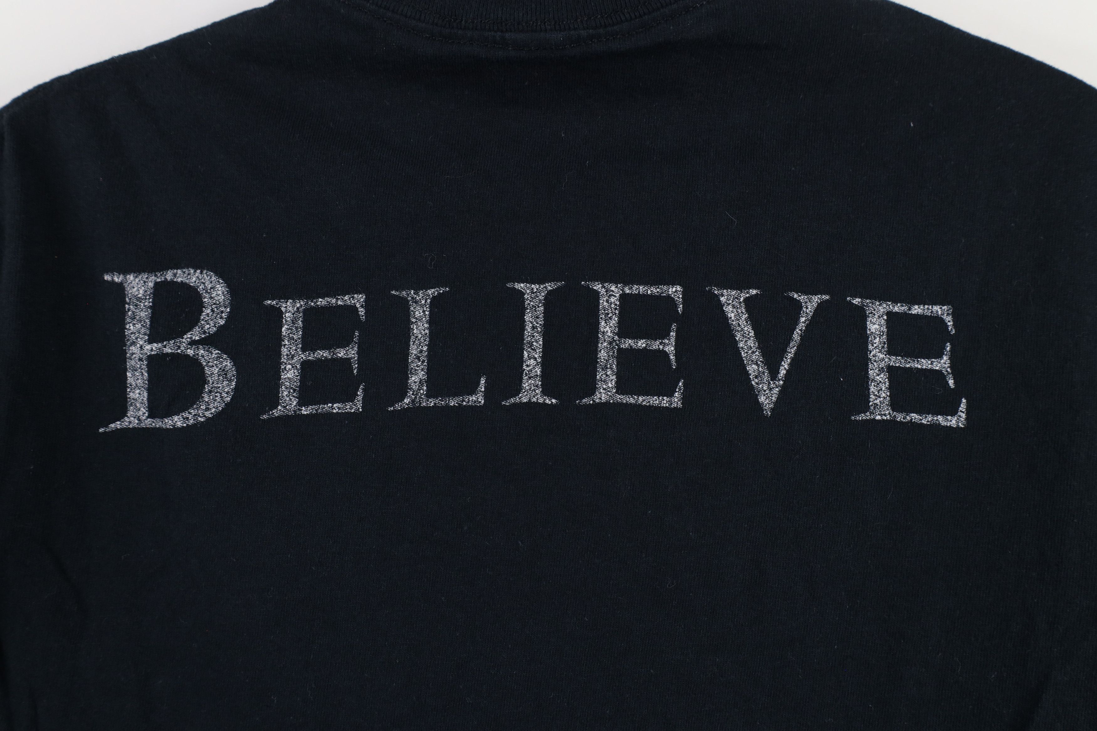 Vintage Retro Y2K The Crow Movie Believe In Angels T-Shirt Black Size S / US 4 / IT 40 - 10 Thumbnail
