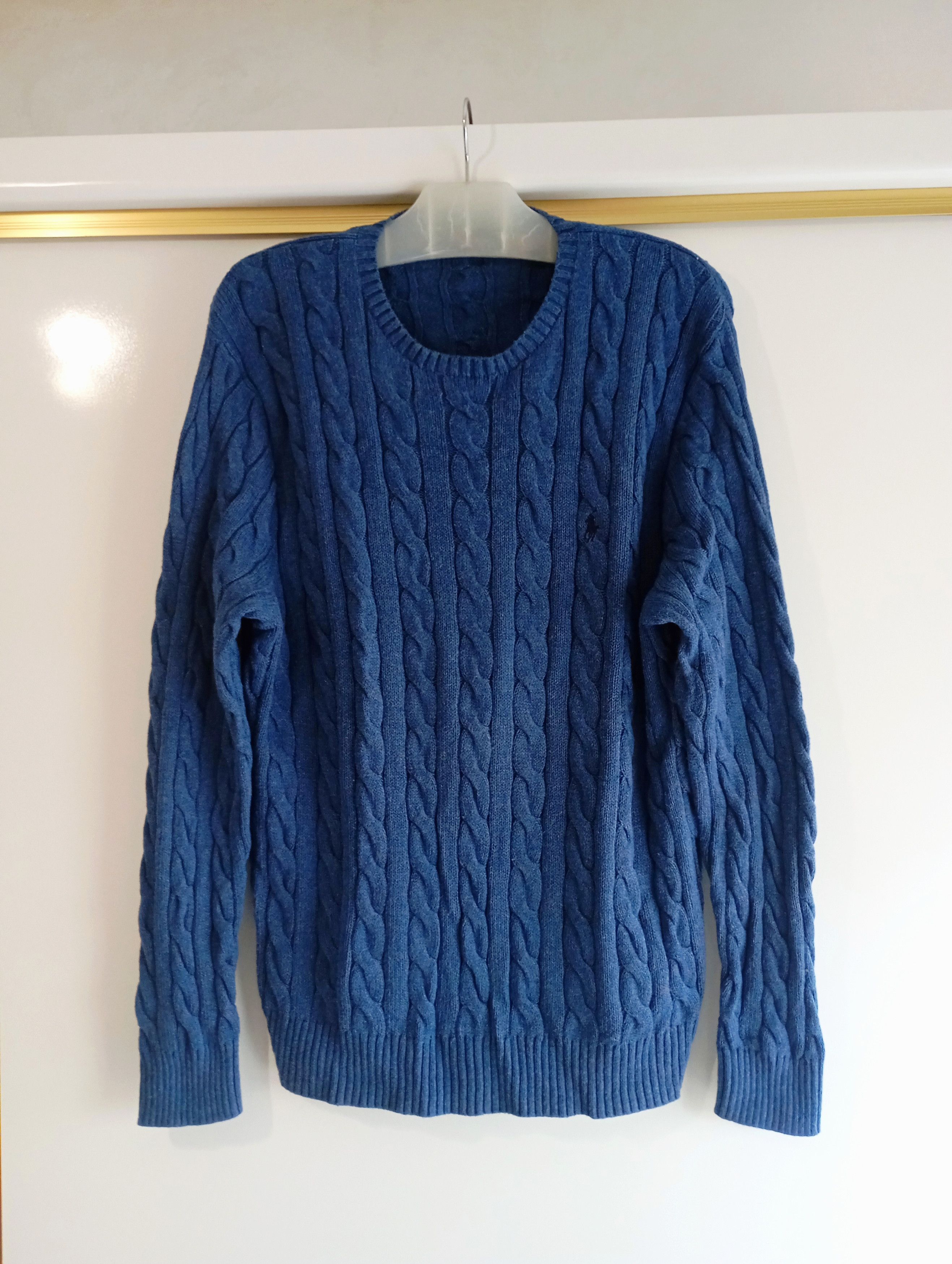 Polo Ralph Lauren Polo Ralph Lauren Cable Knit Sweater Oldmoney size XL Size US XL / EU 56 / 4 - 1 Thumbnail