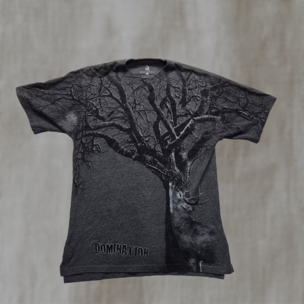 Vintage VINTAGE Legendary Whitetails Deer T-Shirt Men’s Medium Gray Outdoor Camouflage Graphics 90s Size US M / EU 48-50 / 2 - 1 Thumbnail