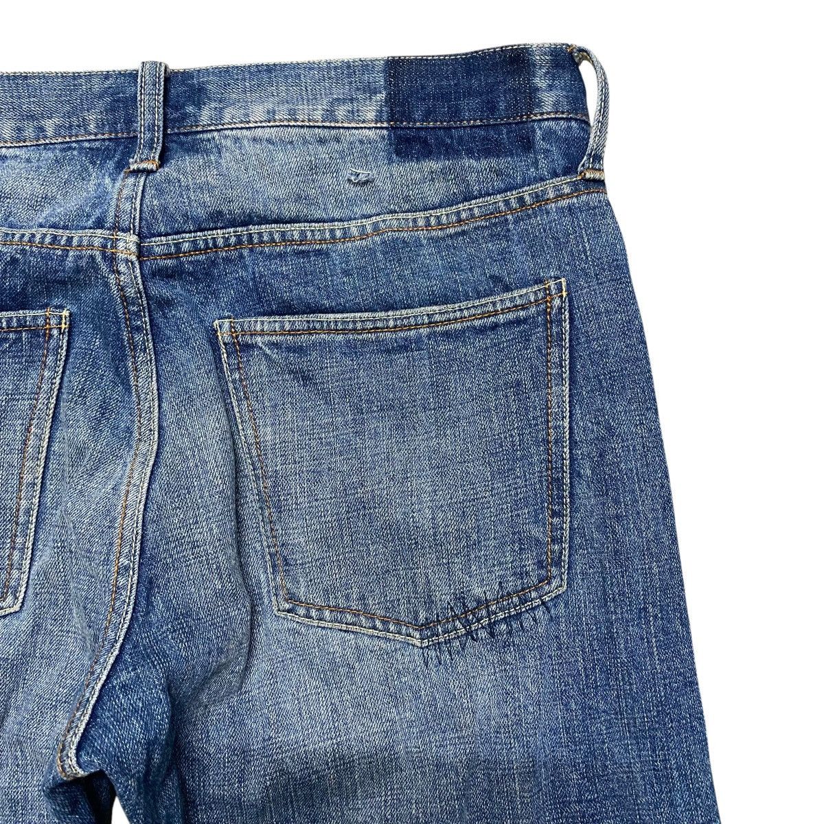 Japanese Brand GLOBAL WALK Distressed Denim Selvedge Jeans Size US 33 - 14 Thumbnail