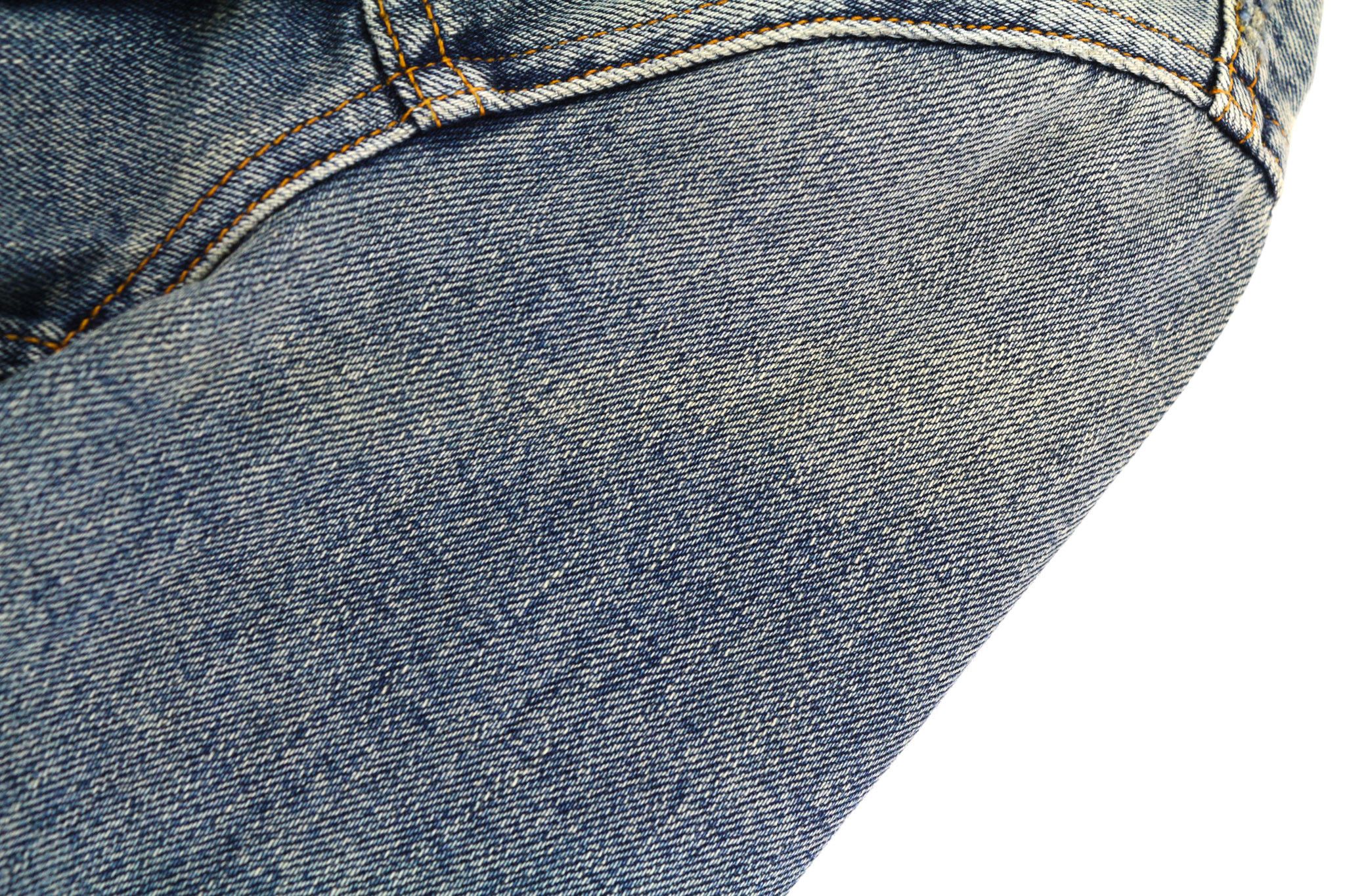 Nudie Jeans BILLY S Shimmering Indigo Ripped Polo Neck Jacket 82484 Size US S / EU 44-46 / 1 - 11 Thumbnail
