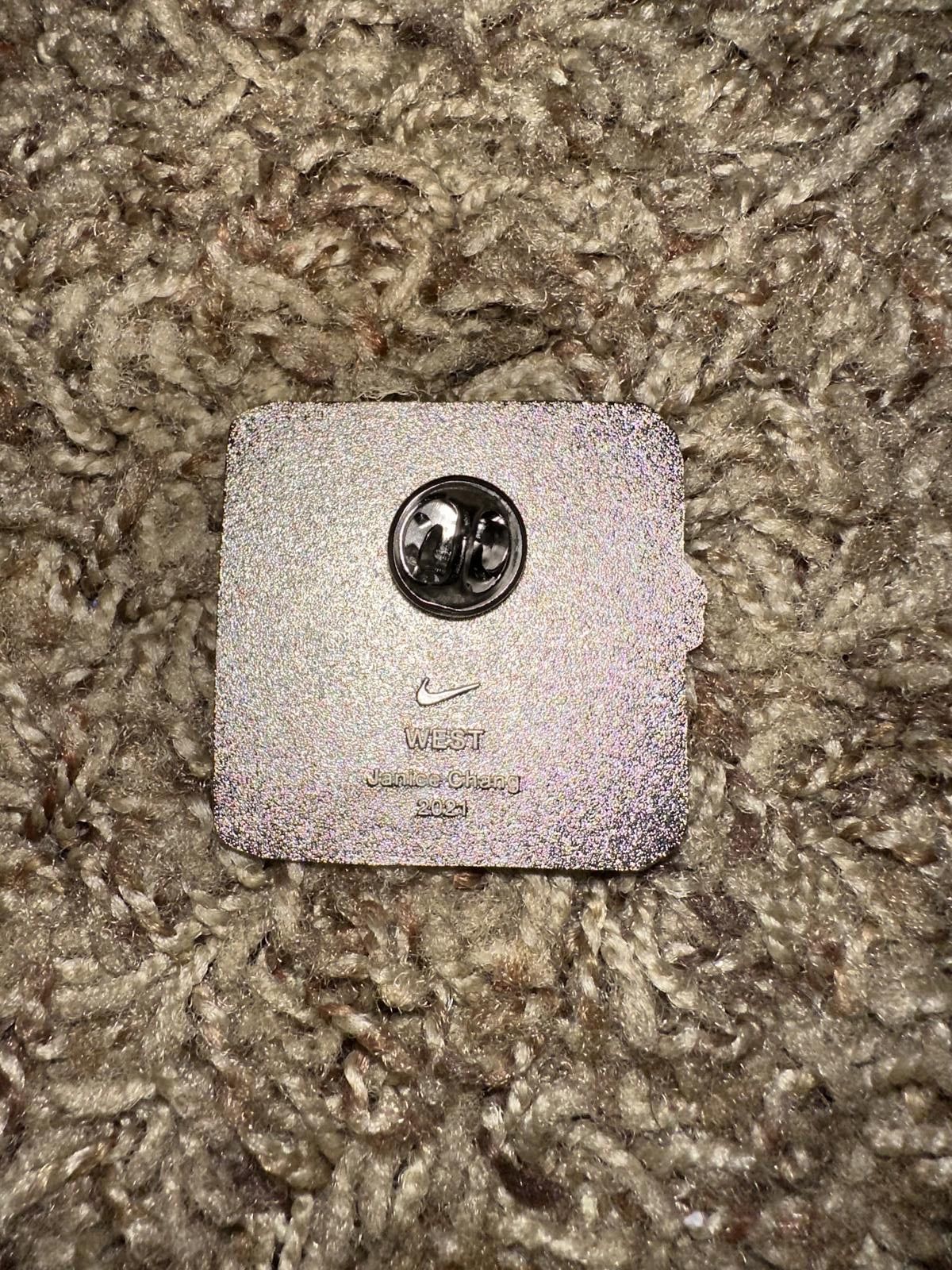 Nike Nike West Janice Chang Artist Enamel 2021 HTF Pin Size ONE SIZE - 2 Thumbnail