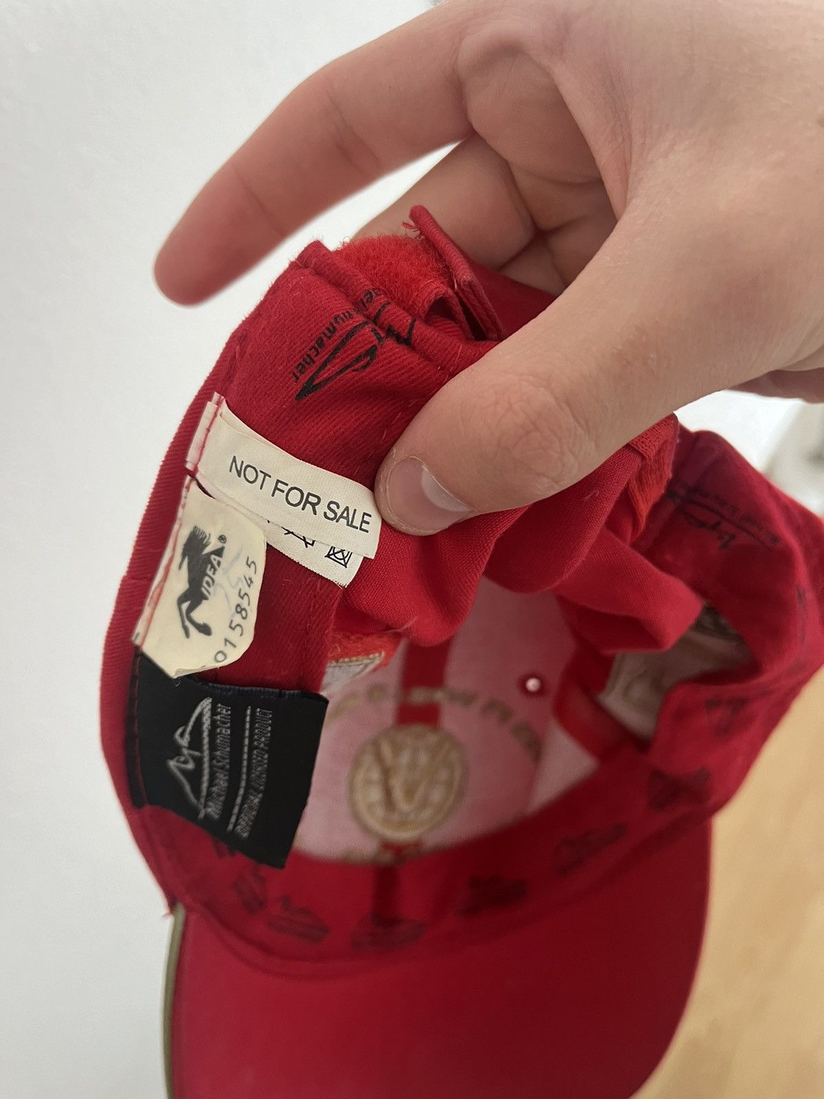 Ferrari × Vintage Vintage Ferrari Formula 1 M. Schumacher hype y2k racing cap Size ONE SIZE - 6 Thumbnail