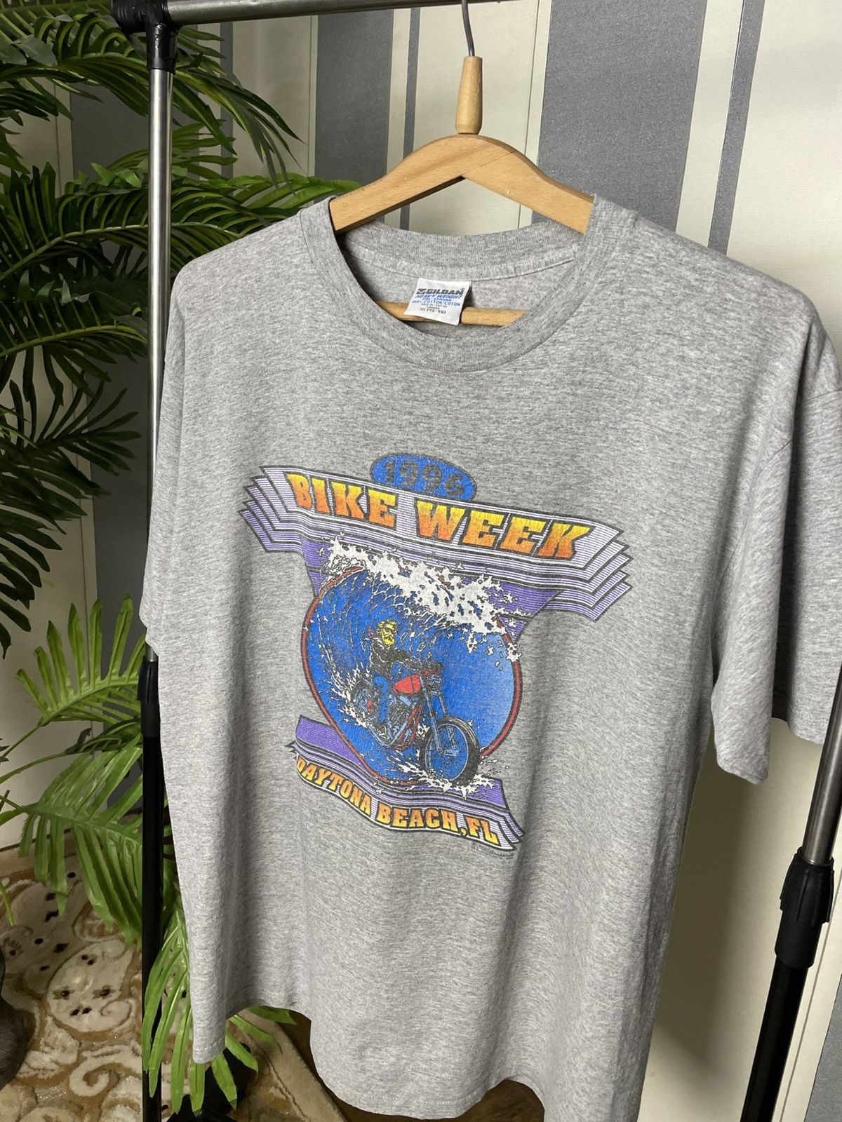 Vintage Vintage 1996 Bike Week Daytona Beach T-Shirt XL Size US XL / EU 56 / 4 - 2 Thumbnail