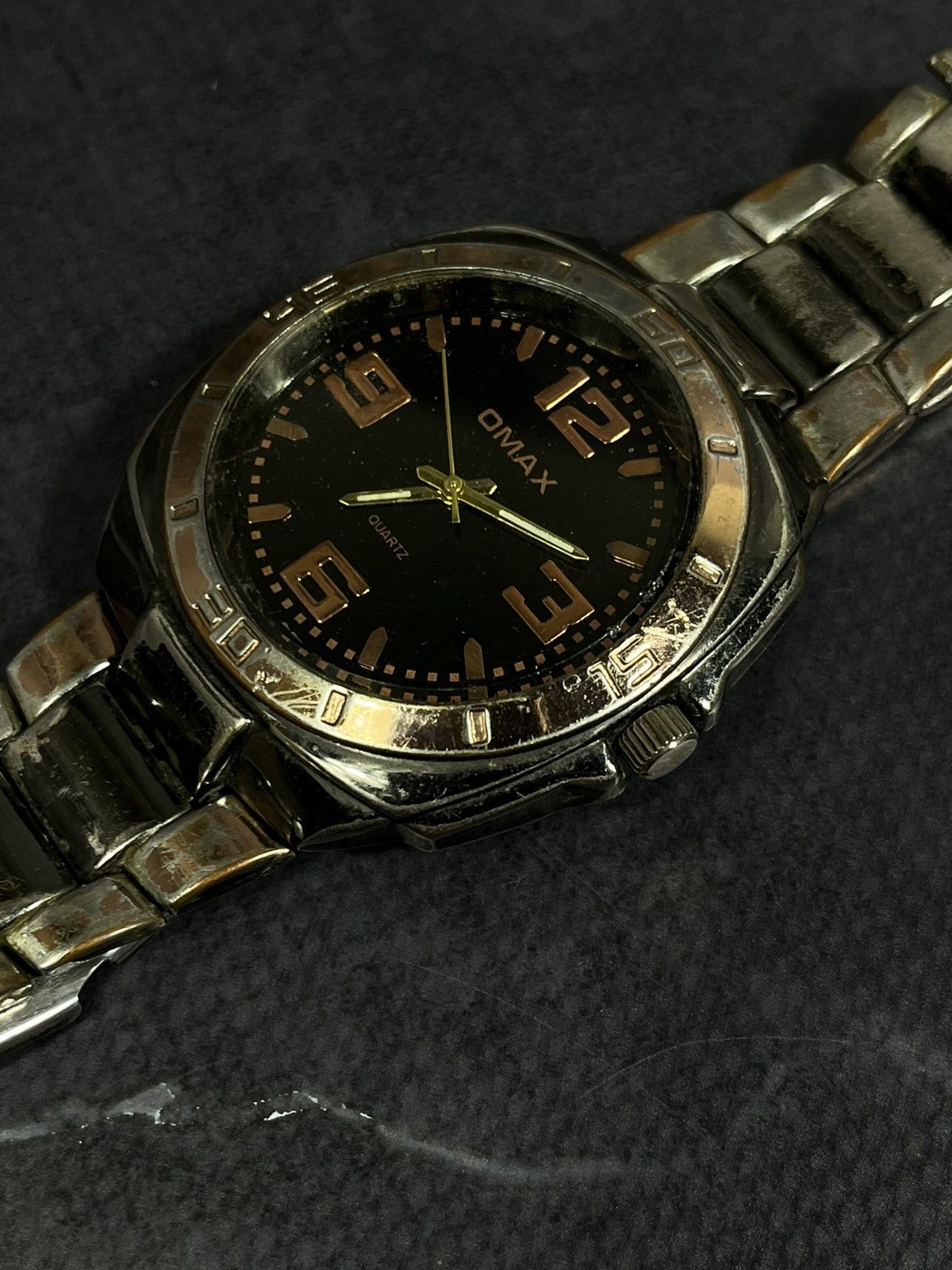 Hysteric Glamour Omax Vintage Sport Watch with Steel Bracelet Size ONE SIZE - 4 Thumbnail
