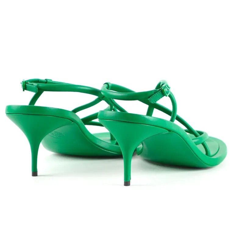 Alexander McQueen o1y0225 Sandals in Green Size US 7 / IT 37 - 3 Thumbnail