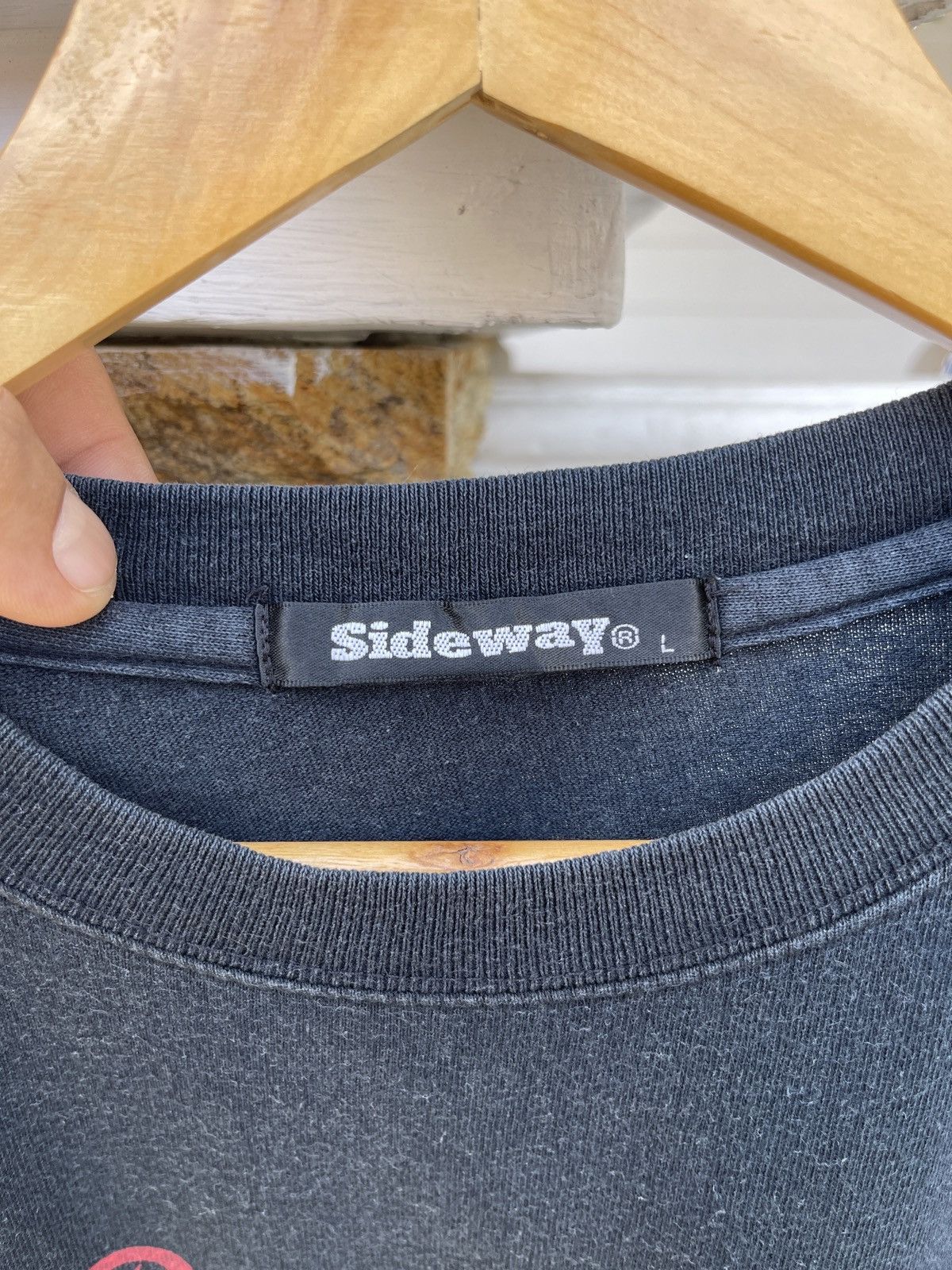 If Six Was Nine Rare🔥Japanese Sideway Individuality Punk Style Tee Size US L / EU 52-54 / 3 - 5 Thumbnail