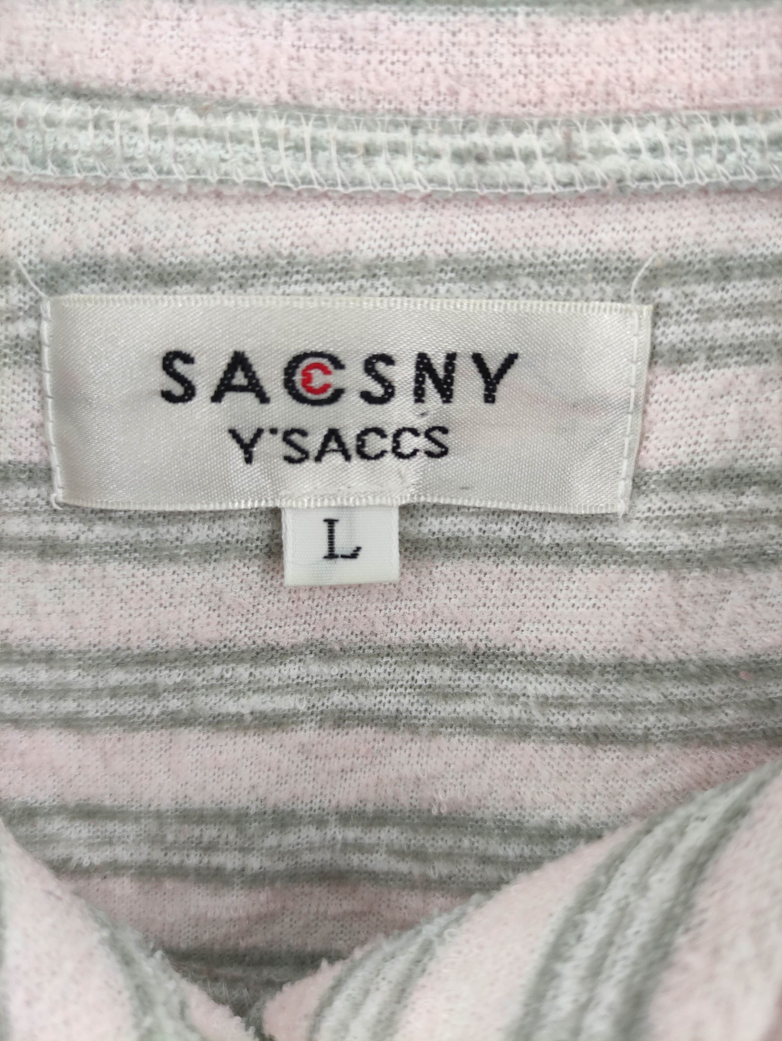 Japanese Brand Vintage Sacsny By Yohji Yamamoto Sleeping Wear Striped Size L / US 10 / IT 46 - 3 Thumbnail