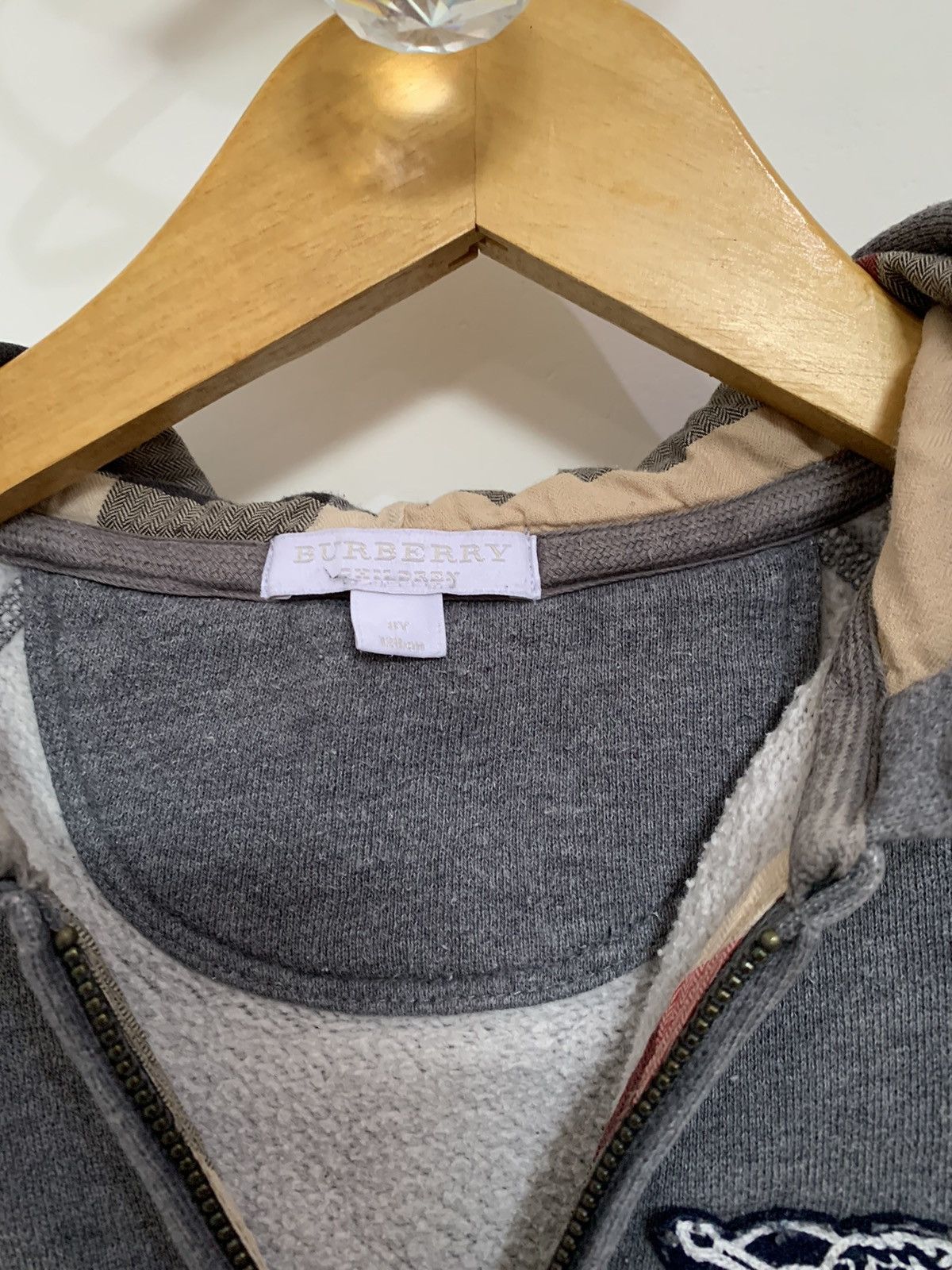 Burberry × Burberry Prorsum Burberry zipper hoodie for 8 year olds Size US XXS / EU 40 - 7 Thumbnail