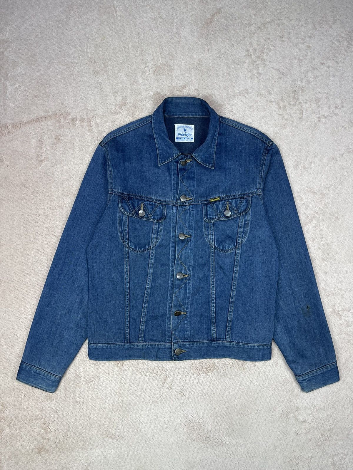 Wrangler Vintage LADY WRANGLER Loose Denim Jacket Size M / US 6-8 / IT 42-44 - 1 Thumbnail