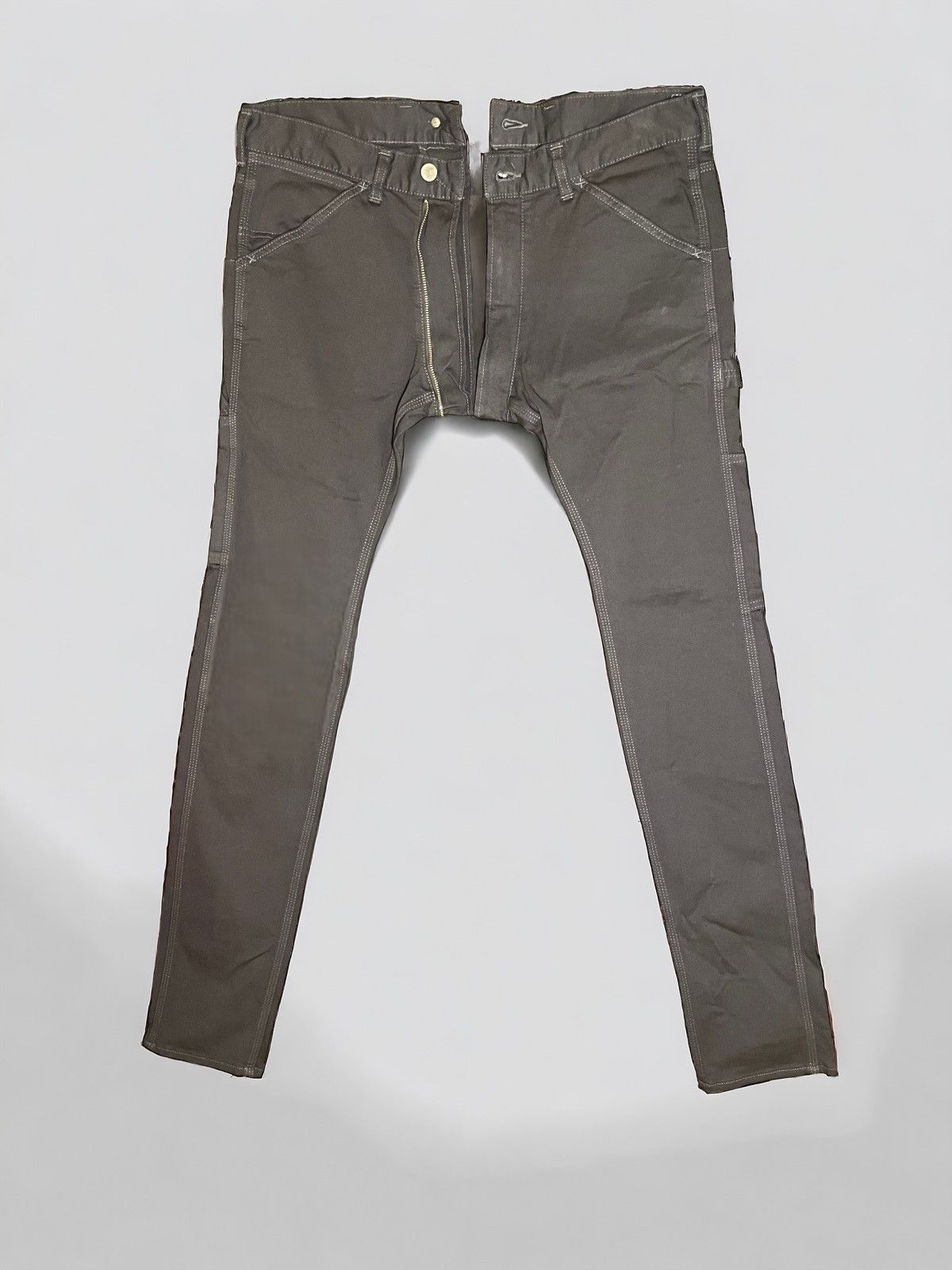 Comme des Garcons × Ganryu CDG X Ganryu Zip-up carpenter cargo trousers Size US 31 - 3 Thumbnail