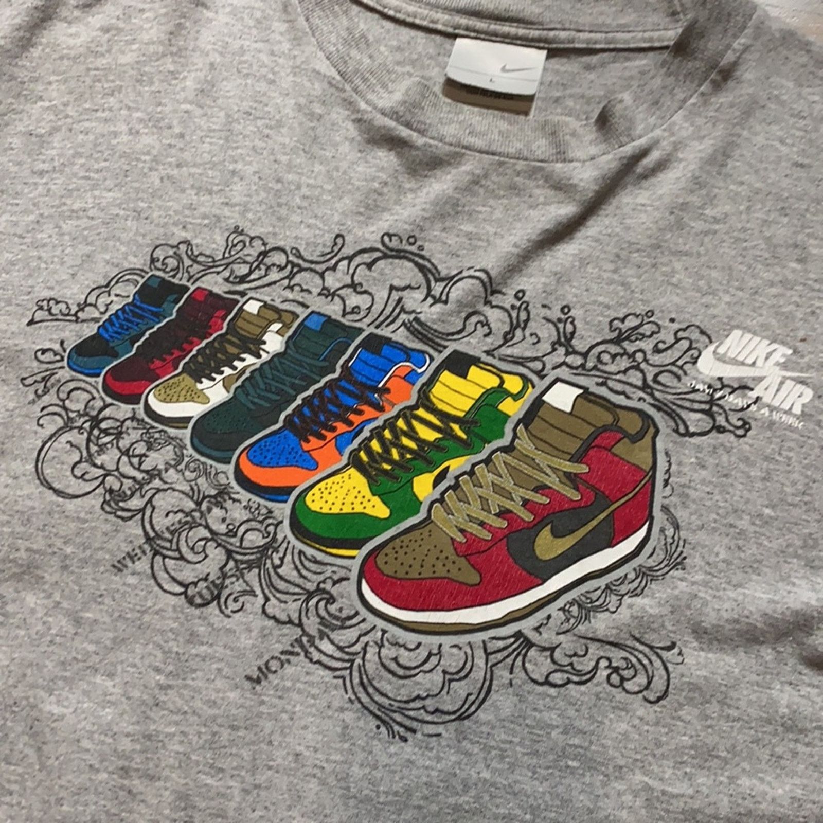 Nike Y2K Nike Dunk 7 Days A Week Short sleeve Size US L / EU 52-54 / 3 - 2 Thumbnail